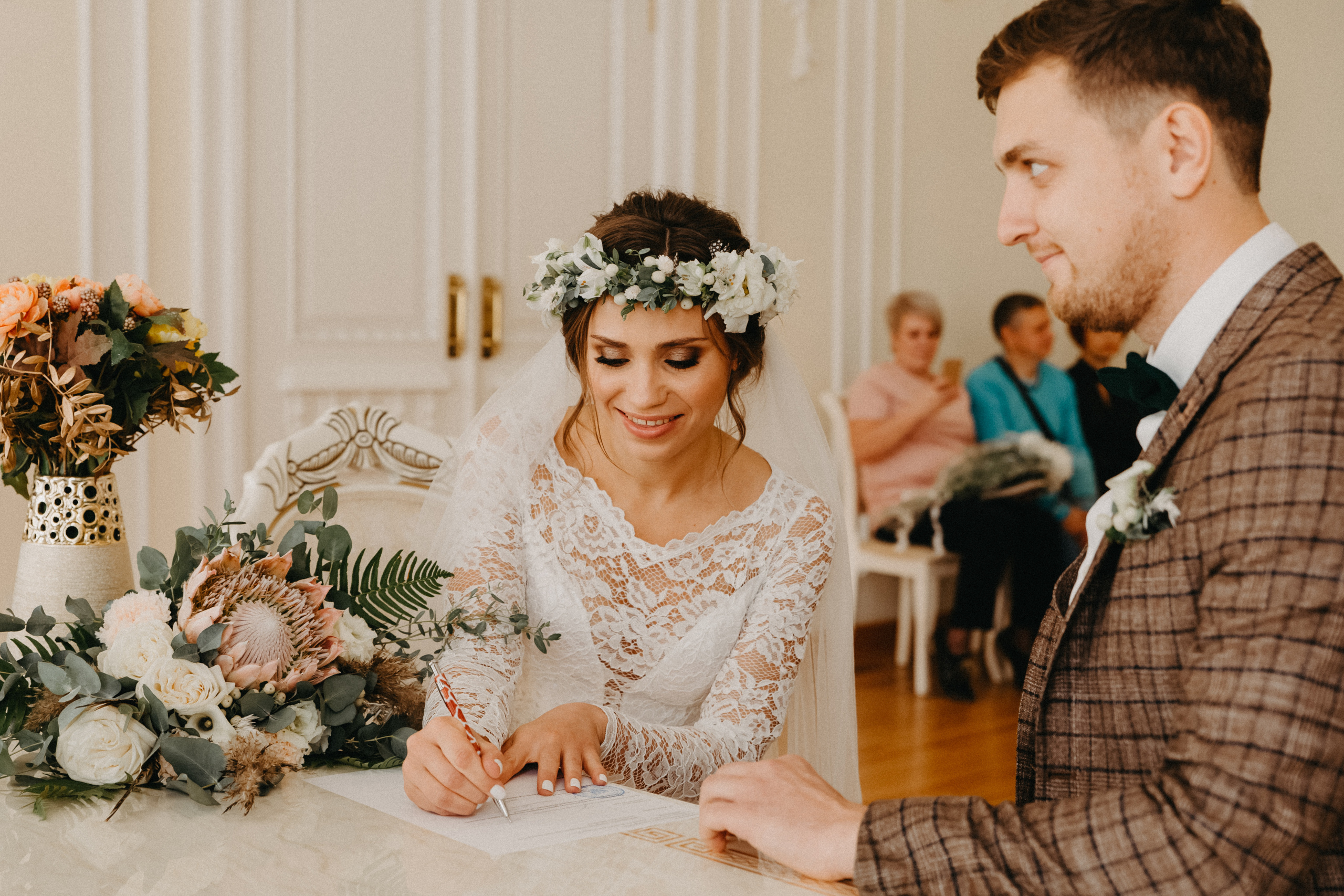 Осенняя свадьба в Красноярске. Свадебный фотограф-видеограф в Красноярске Евгений Константинопольский