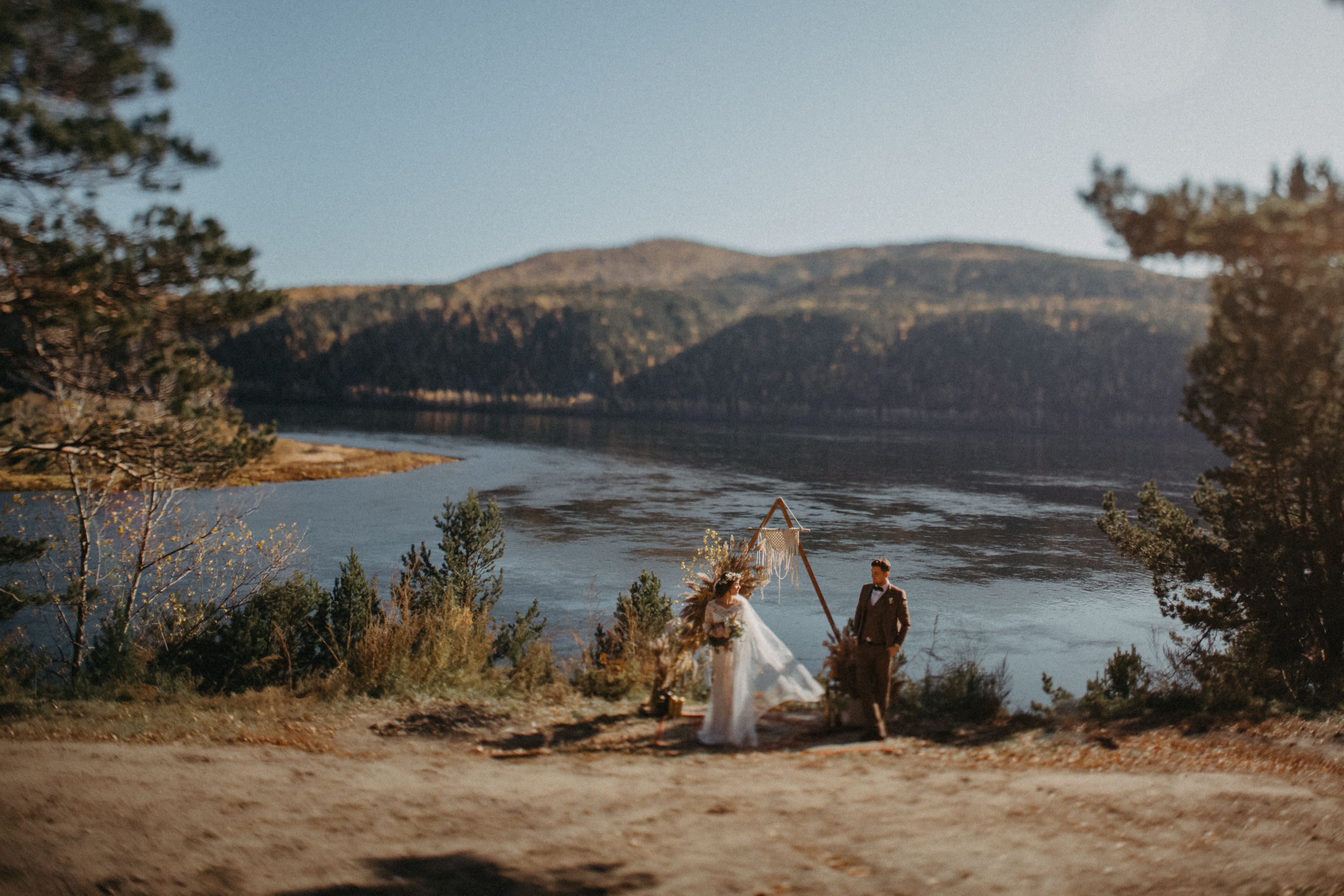 Осенняя свадьба в Красноярске. Свадебный фотограф-видеограф в Красноярске Евгений Константинопольский