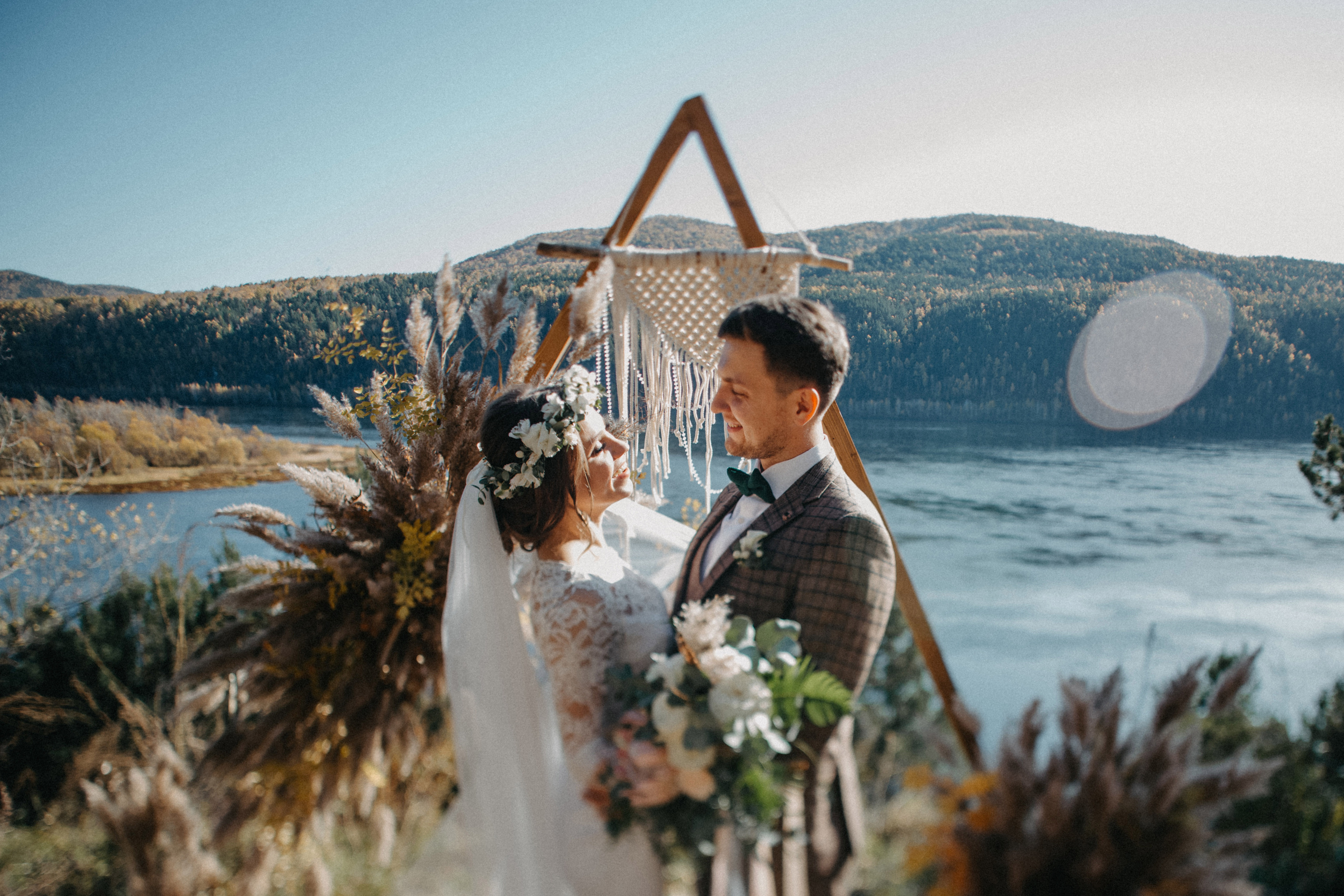 Осенняя свадьба в Красноярске. Свадебный фотограф-видеограф в Красноярске Евгений Константинопольский