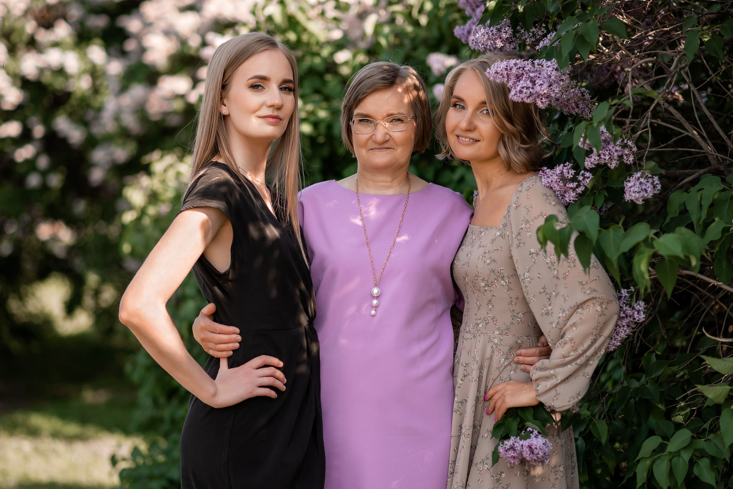 Две дочки и родители. Портретный фотограф в Петрозаводске Татьяна Лебедева