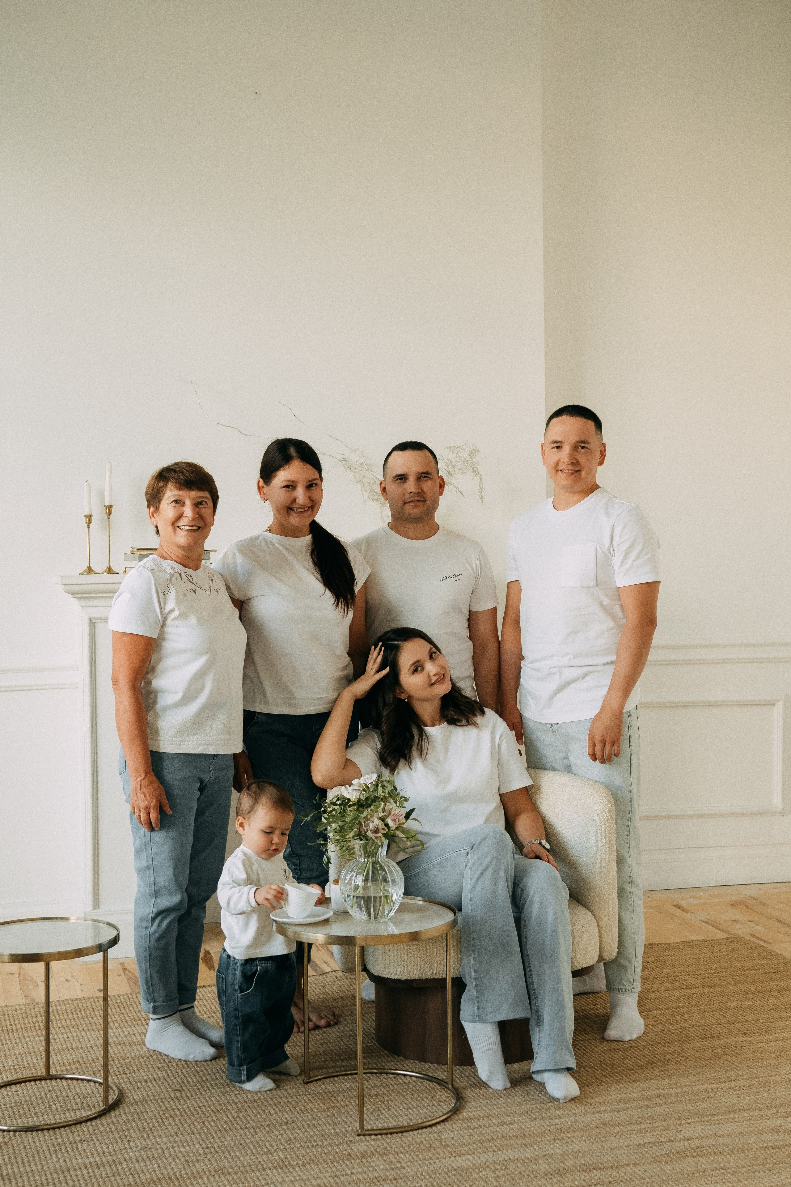 Гульназ и семья. Фотограф в Екатеринбурге Селиверстова Екатерина