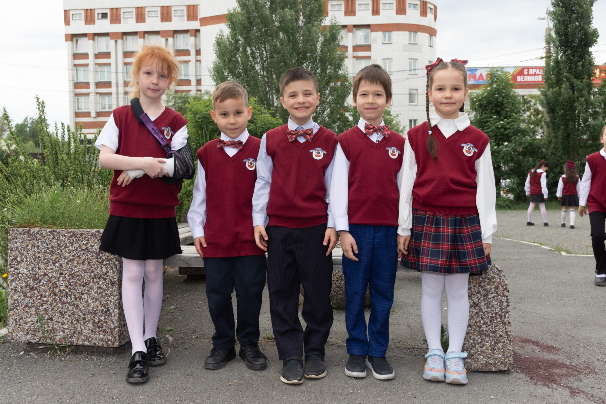 Выпуск первого класса (Гимназия 1). Фотограф Максим Буряк