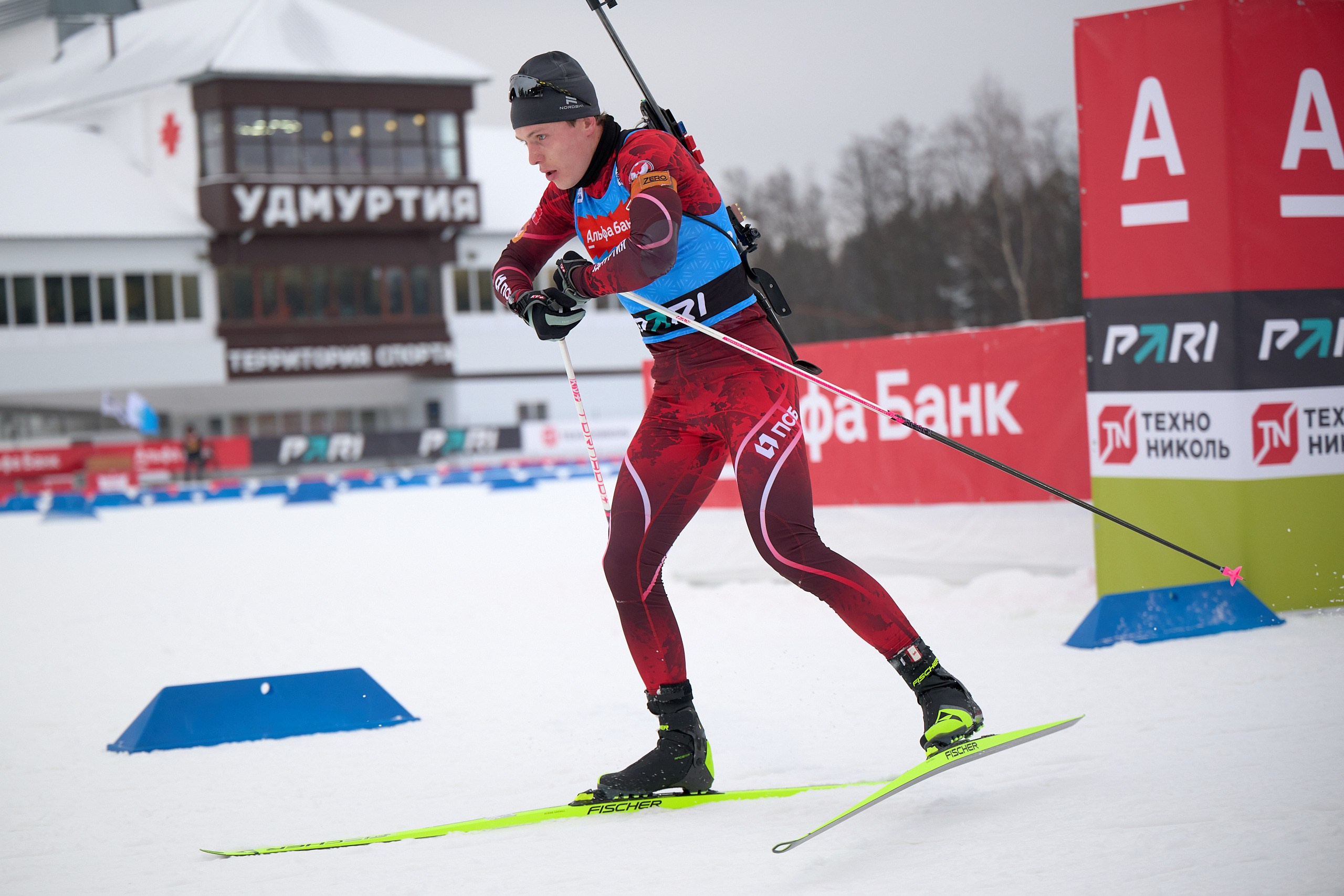 Биатлон. Чемпионат России — 2024/2025, 3-й этап, Ижевск. Ижевская винтовка. Спортивный репортажный фотограф в Ижевске Сергей Мерзляков