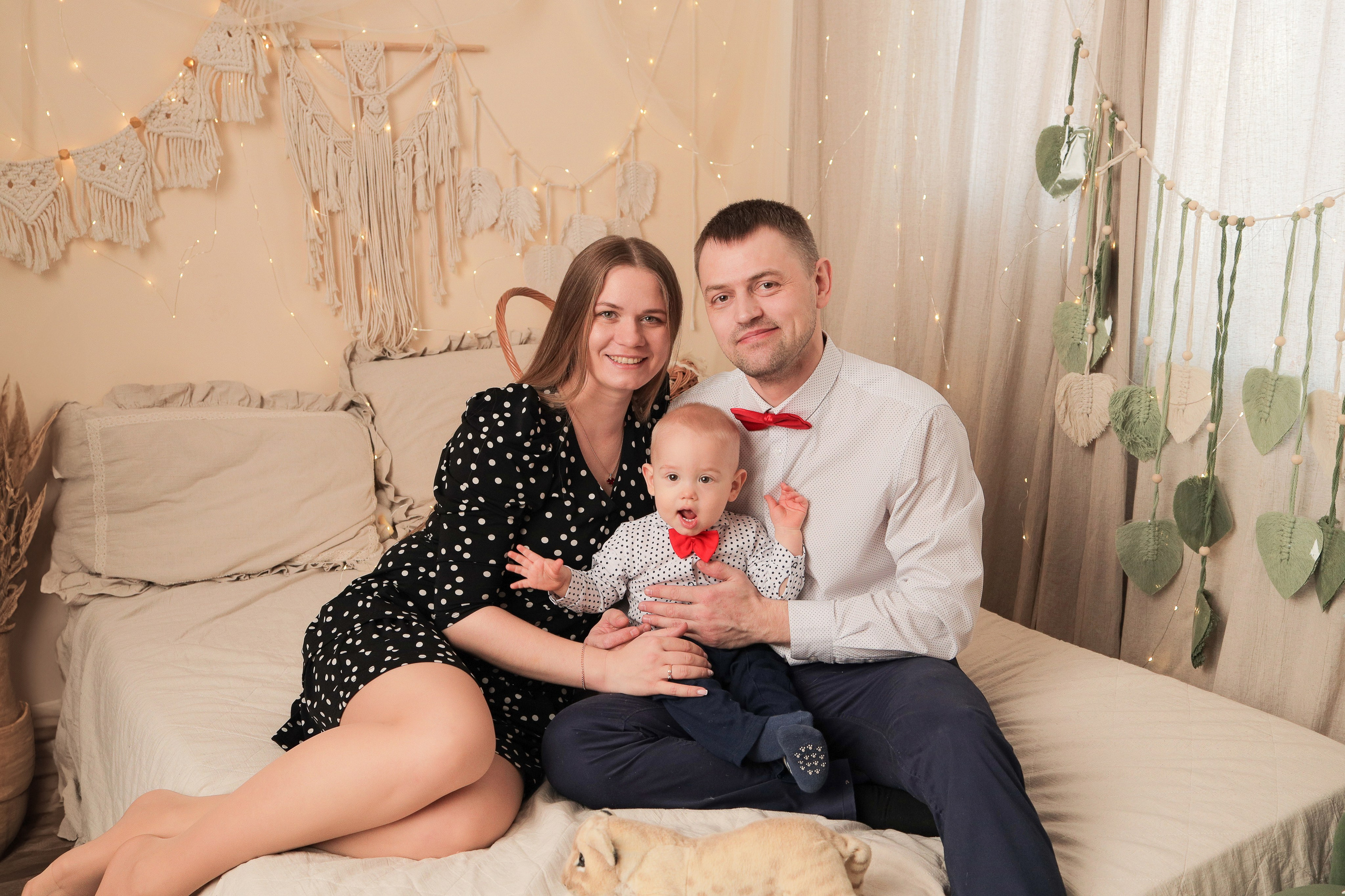 Костя, 1 годик. Фотограф новорожденных в Новокузнецке Анна Горошникова
