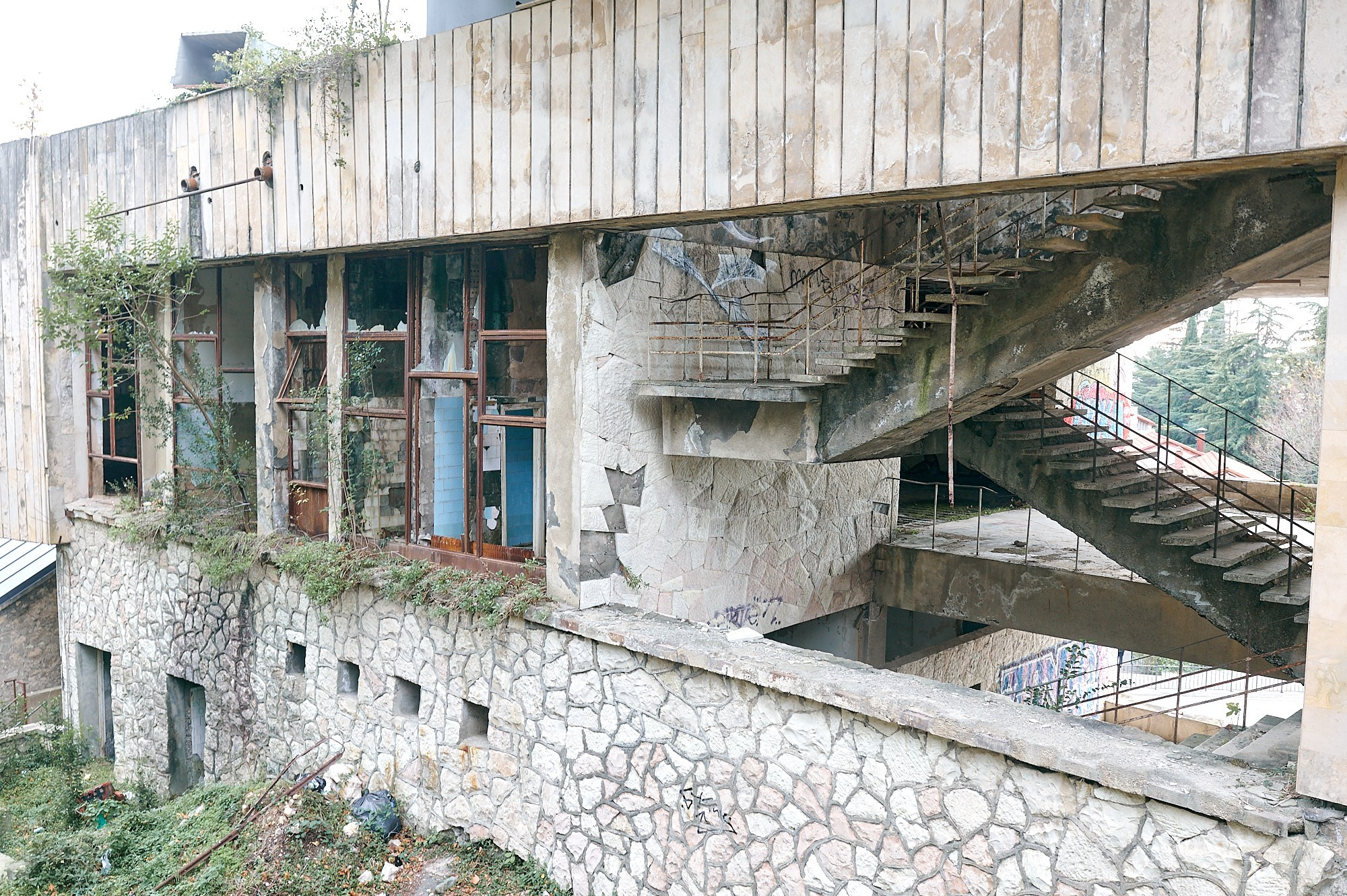 Гагра, Абхазия. Декабрь 2024. Фотографии отовсюду и обо всем