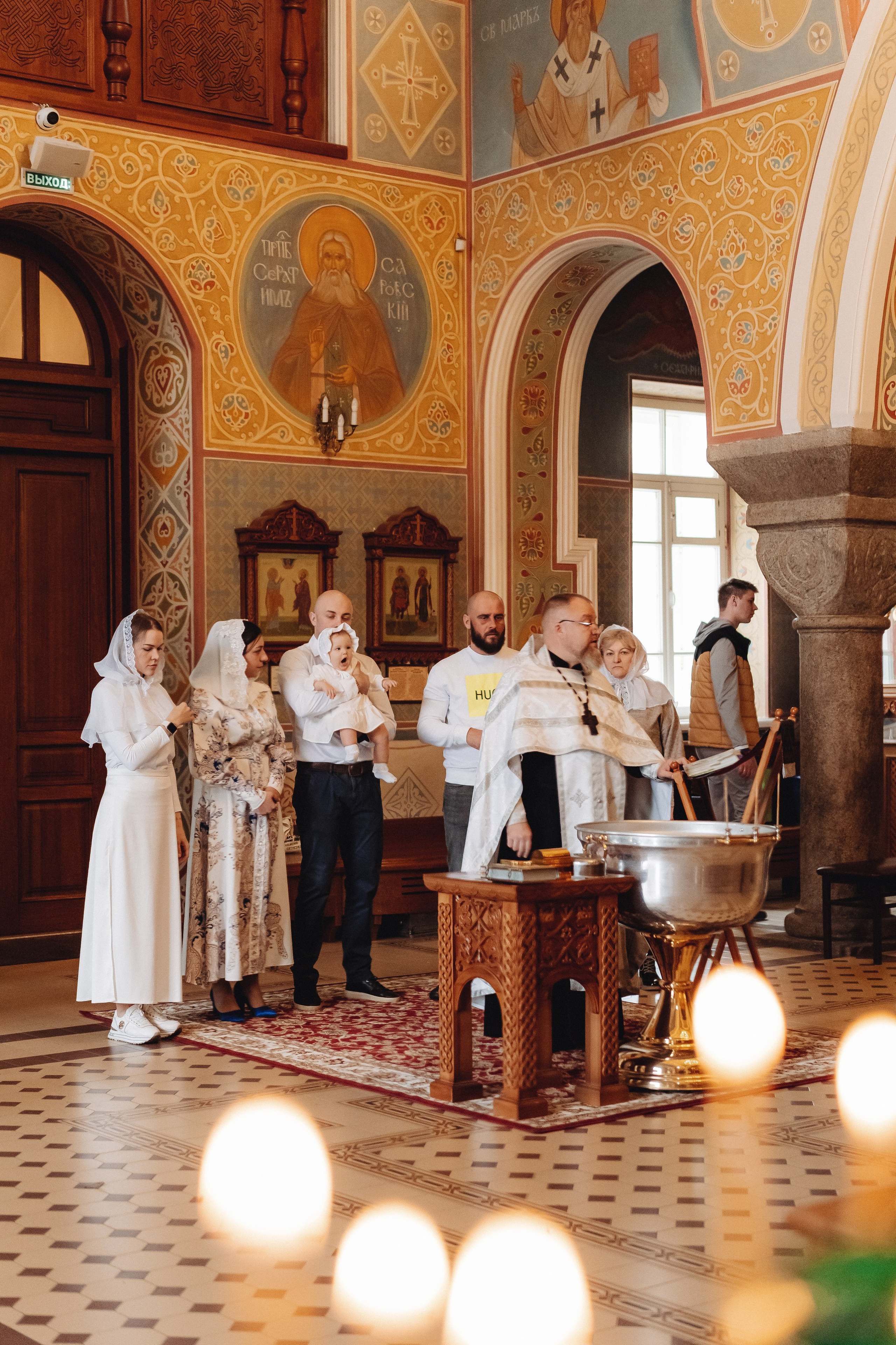 Крещение. Семейный и контент фотограф в Красноярске Власова Екатерина