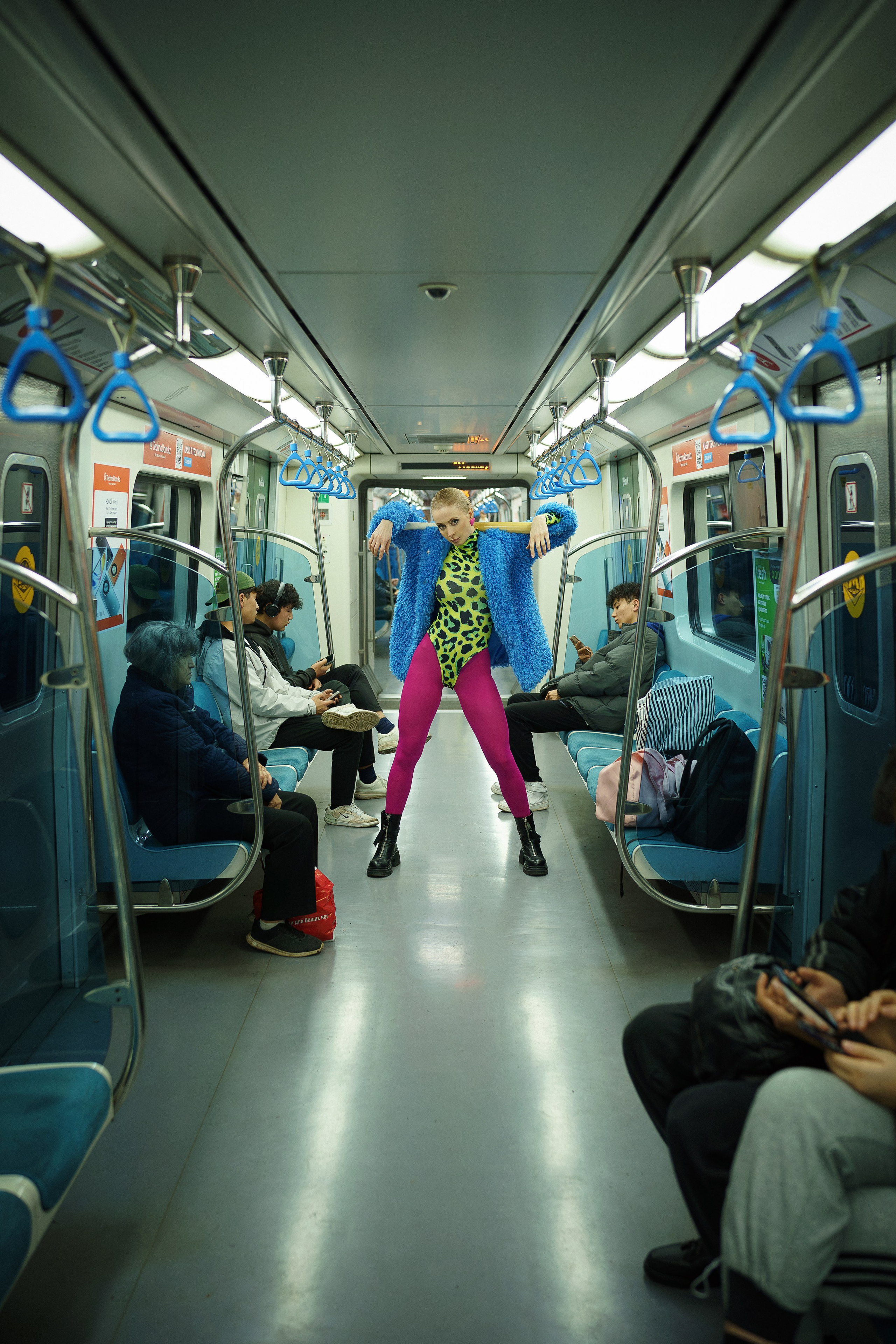 Фотосессия в метро