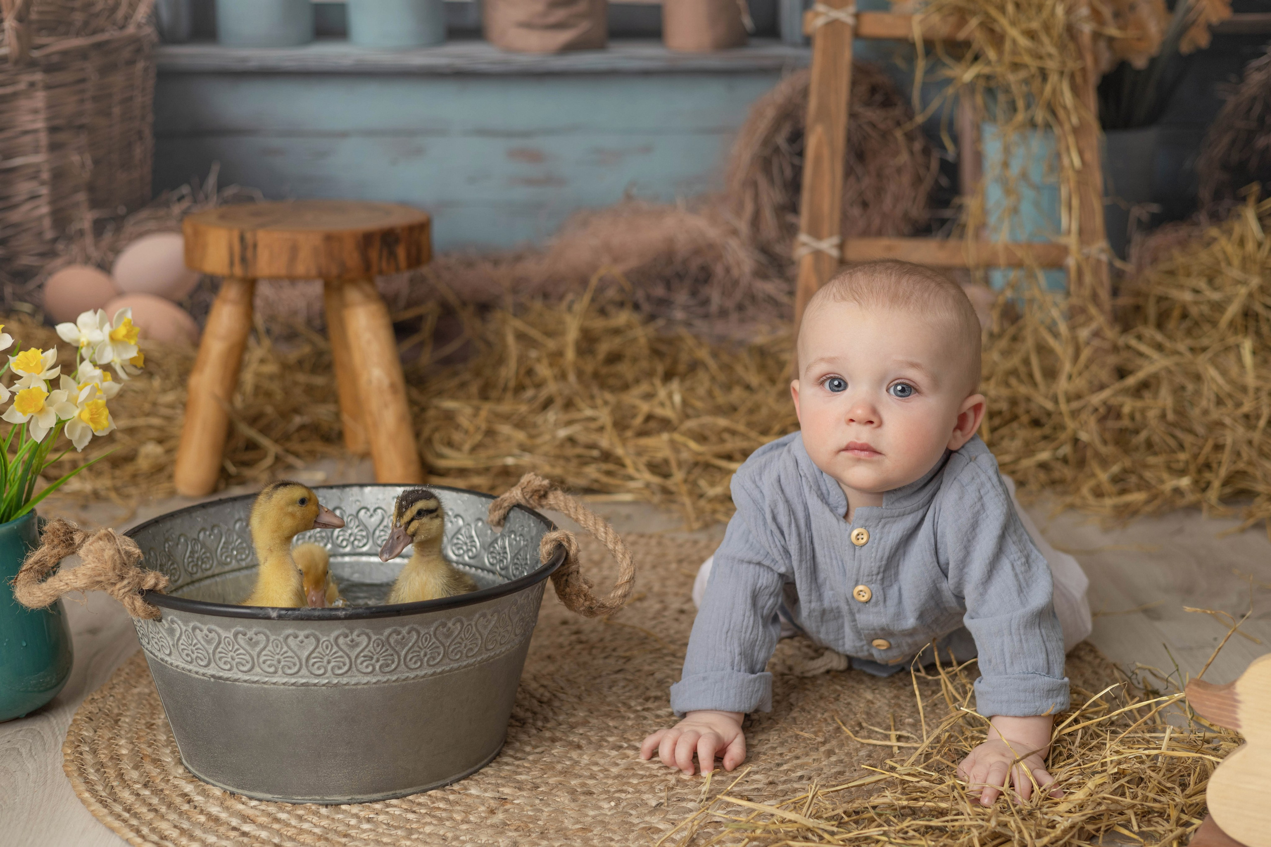 «Пасхальный». «Вкадре» — фотосессия новорожденных Тула | детский фотограф в Туле