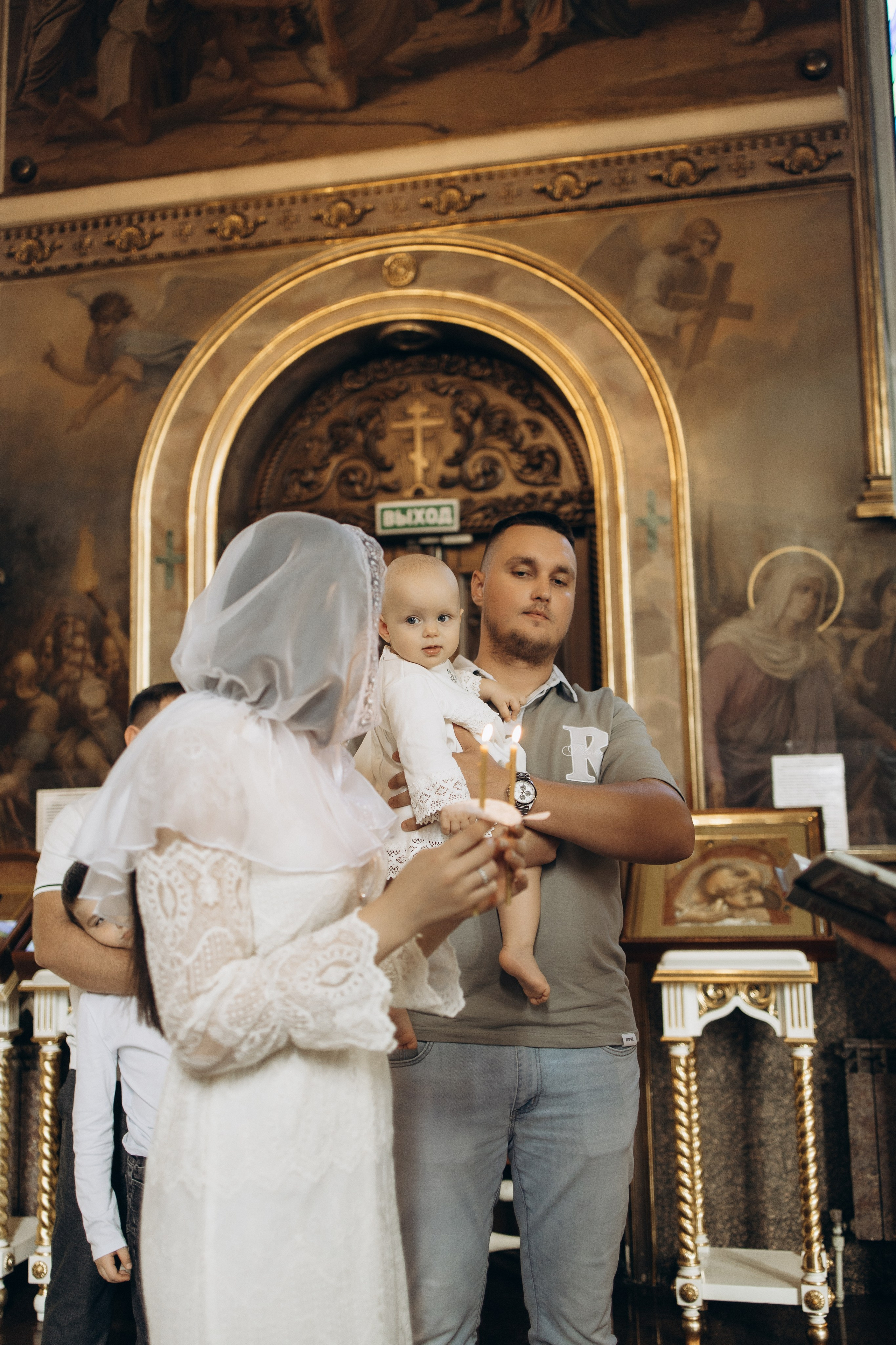 Крещение Арины. Самый теплый фотограф в Краснодаре Рябоконь Ксения