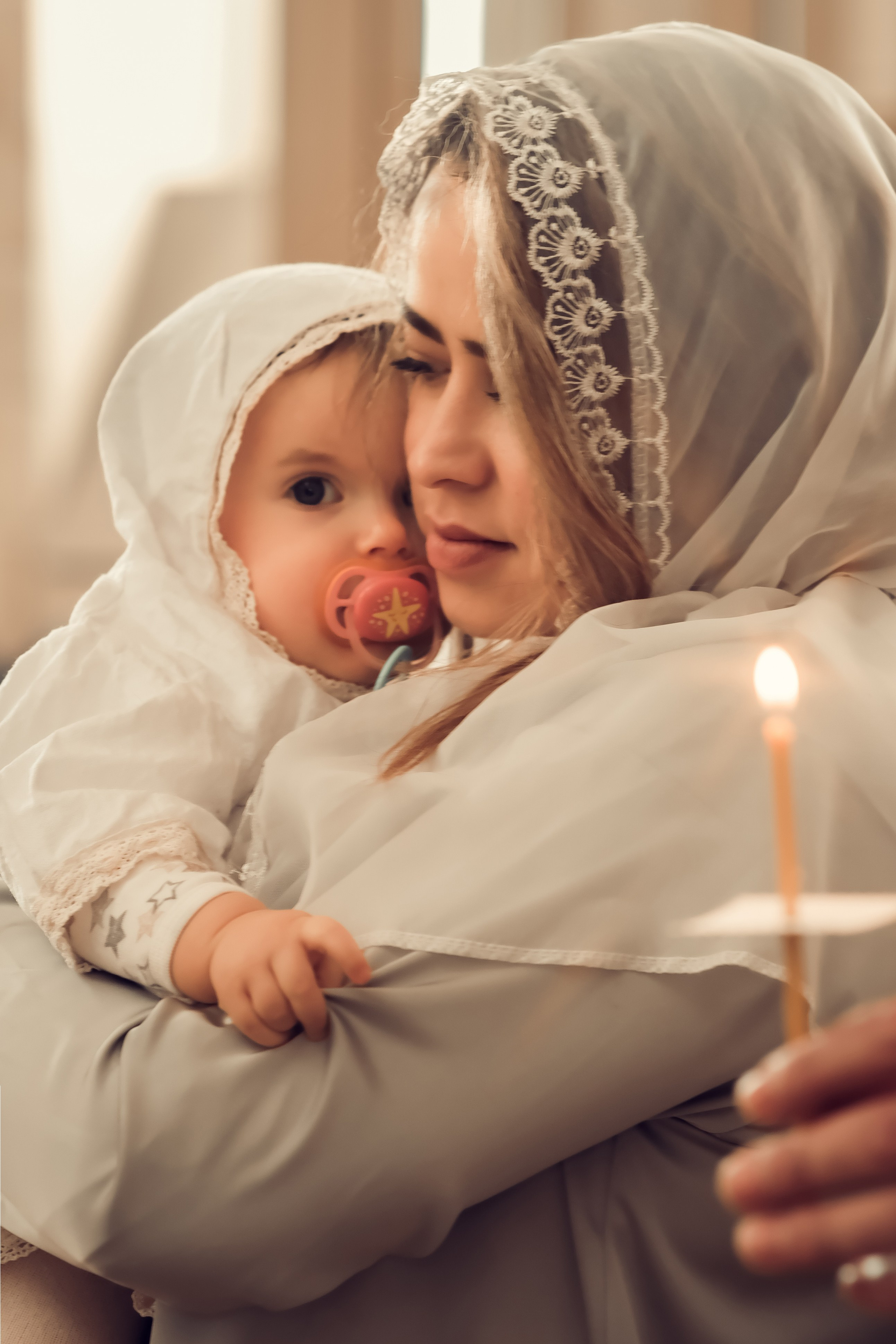 Крещение Валерии. Семейный и женский фотограф в городе Благовещенск Надежда Буярова