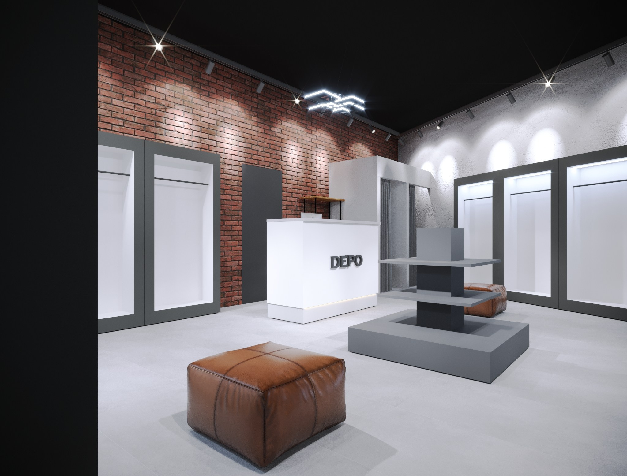 Проекты коммерческих интерьеров. VIDVILLS