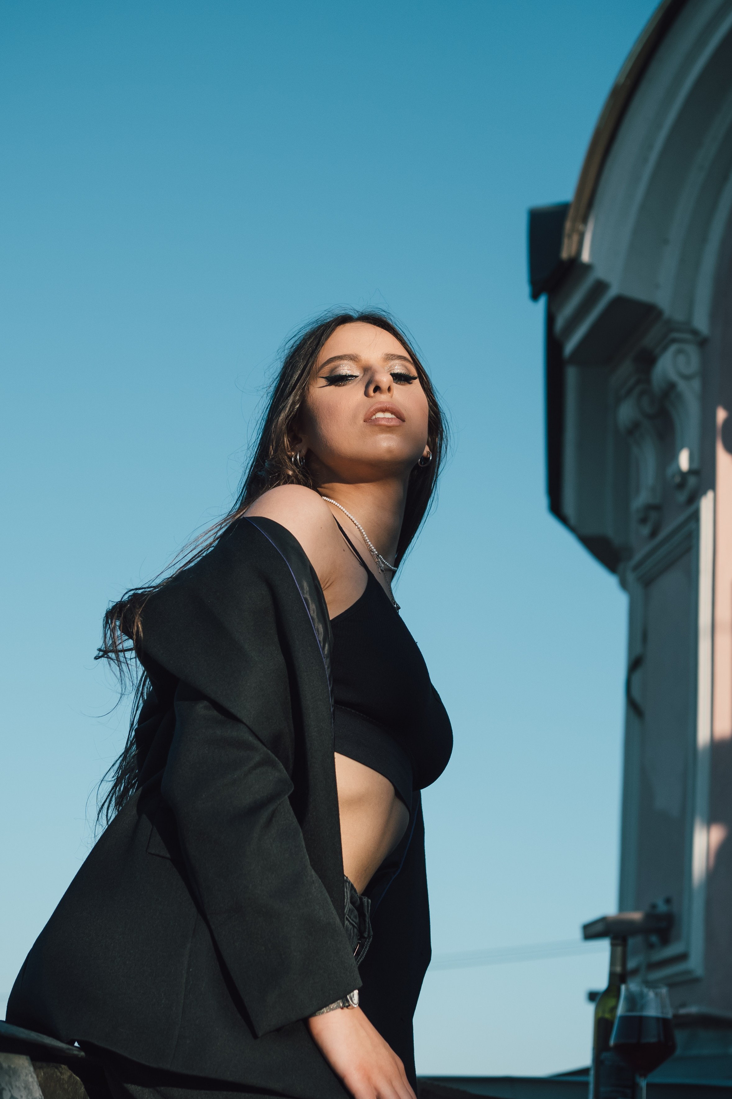 На крыше. Репортажный фотограф в Санкт-Петербурге. Фотограф на мероприятие в СПБ