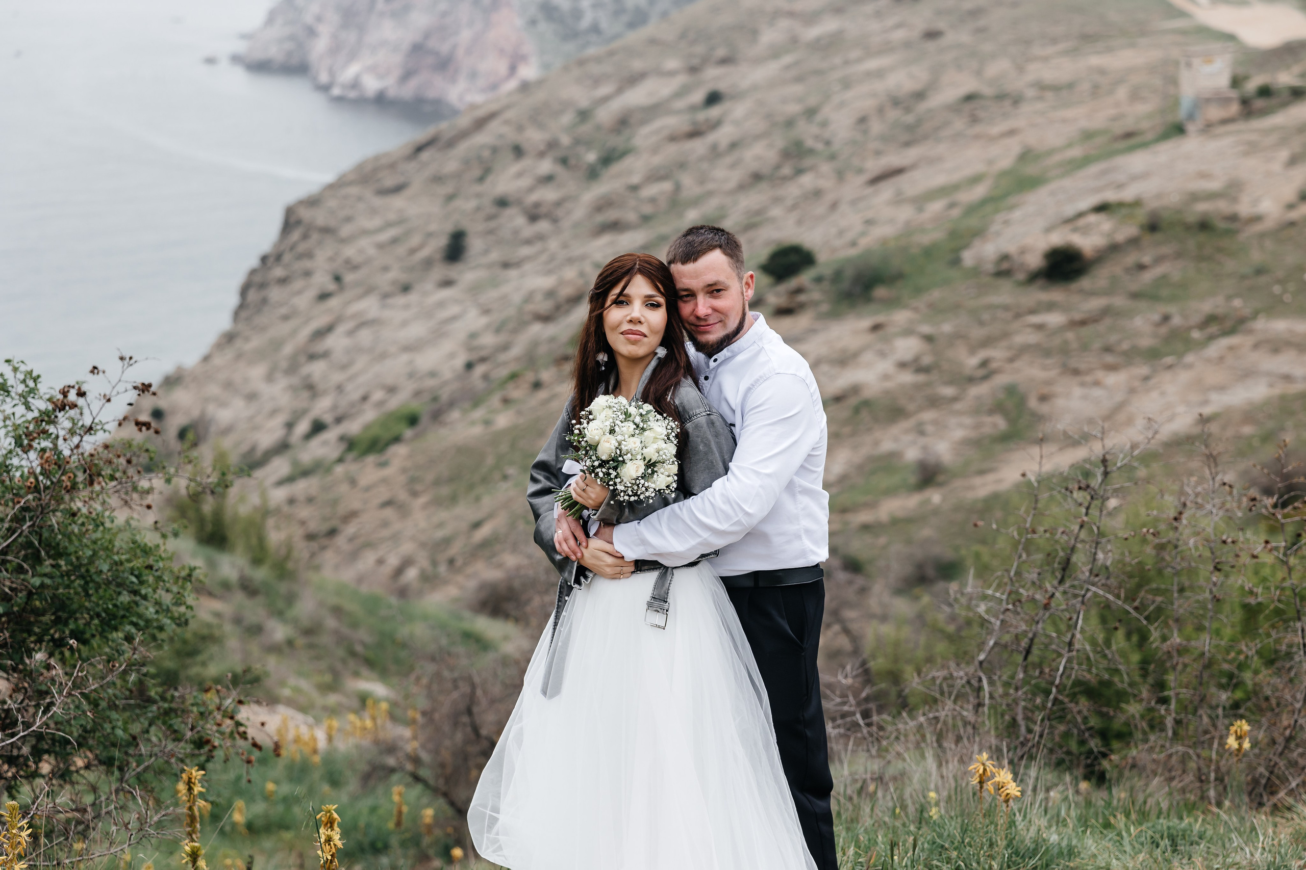 Анонс свадьбы Маргариты и Андрея. Туман на холмах Балаклавы. Свадебный фотограф в Крыму и Севастополе Ольга Баскакова