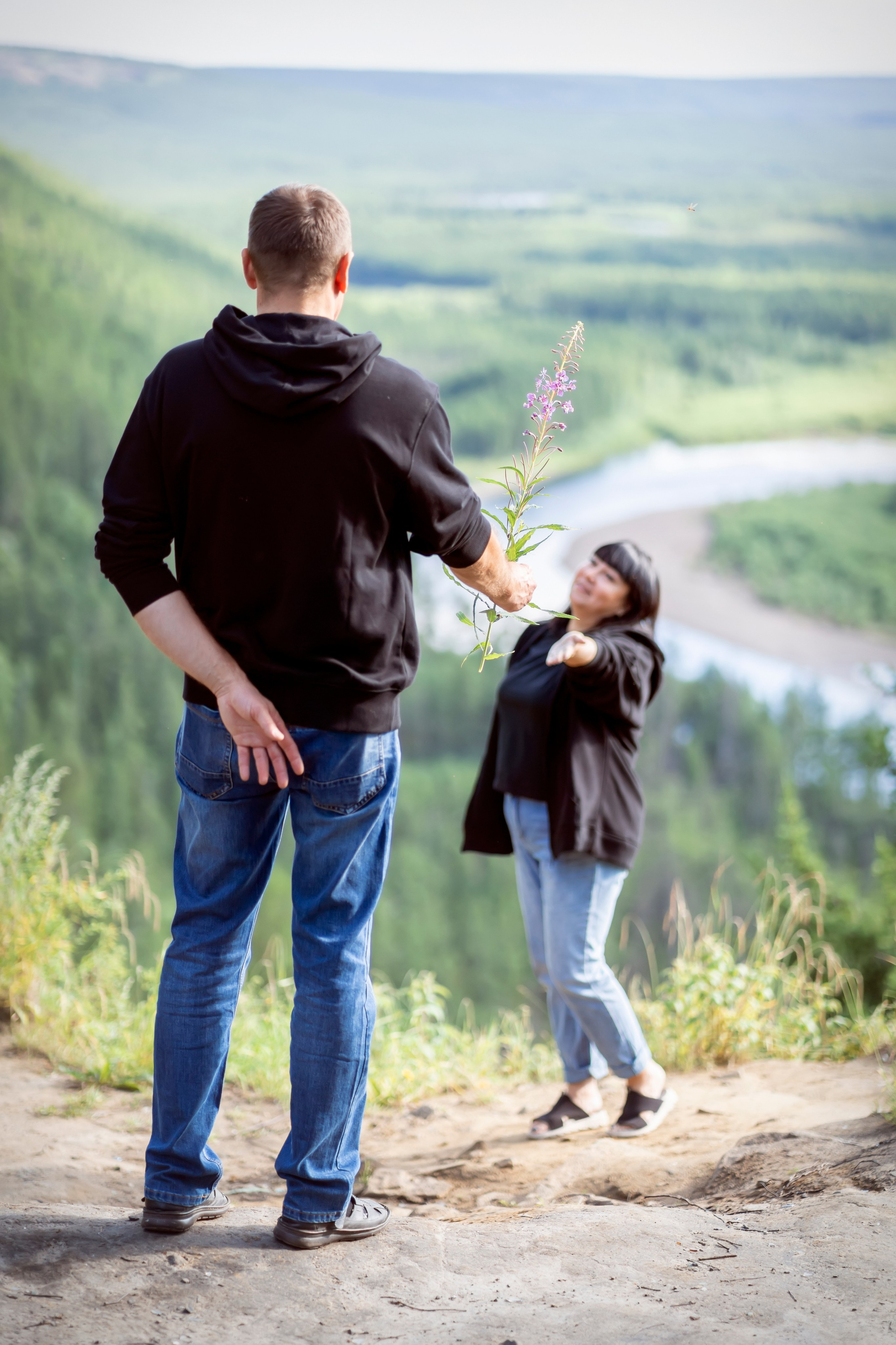 Летняя прогулка на АЯМовской скале. Семейный и детский фотограф в Хабаровске Анна Гриневич