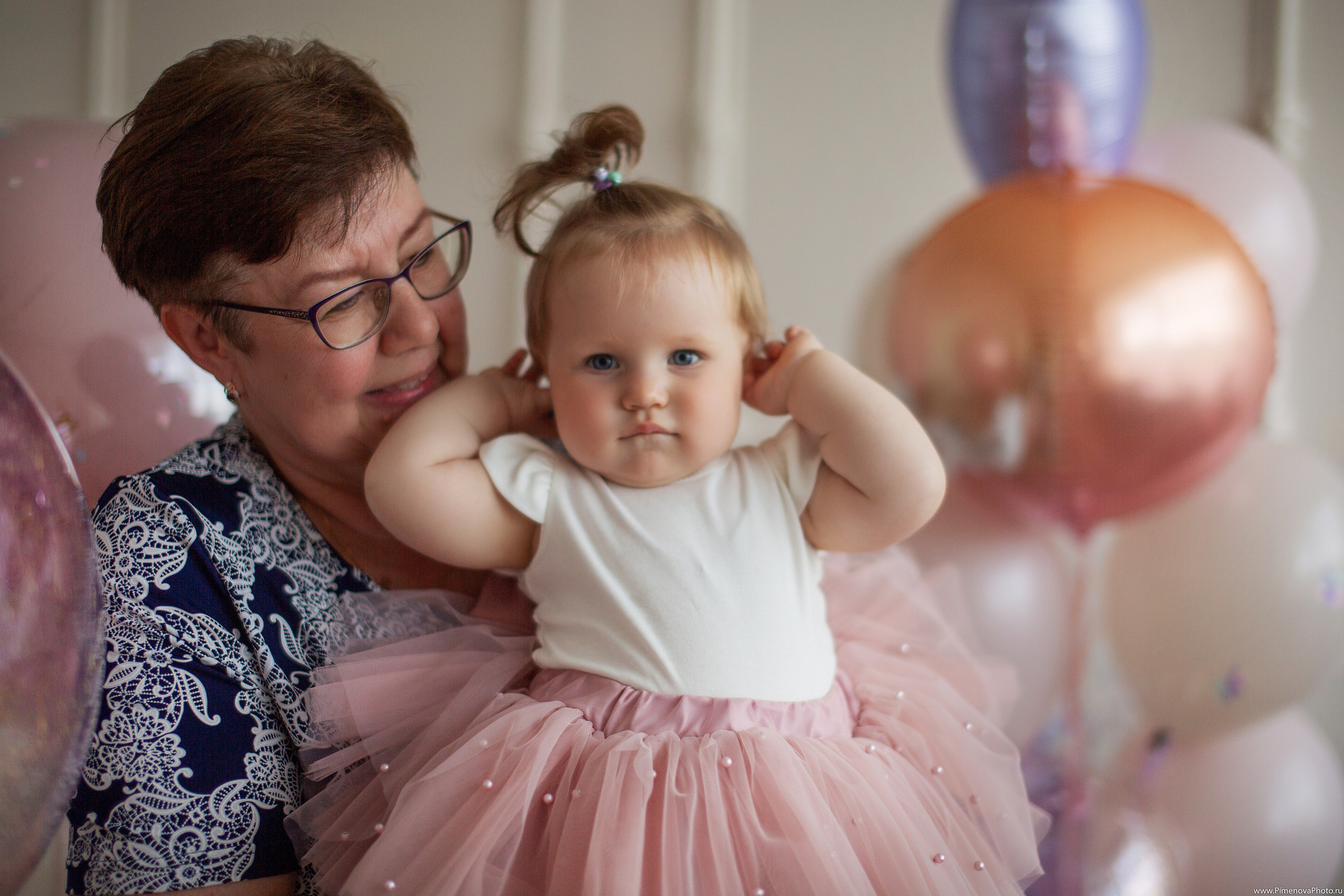 День Рождения Ксении, 1 год. Семейный и детский фотограф в Петрозаводске