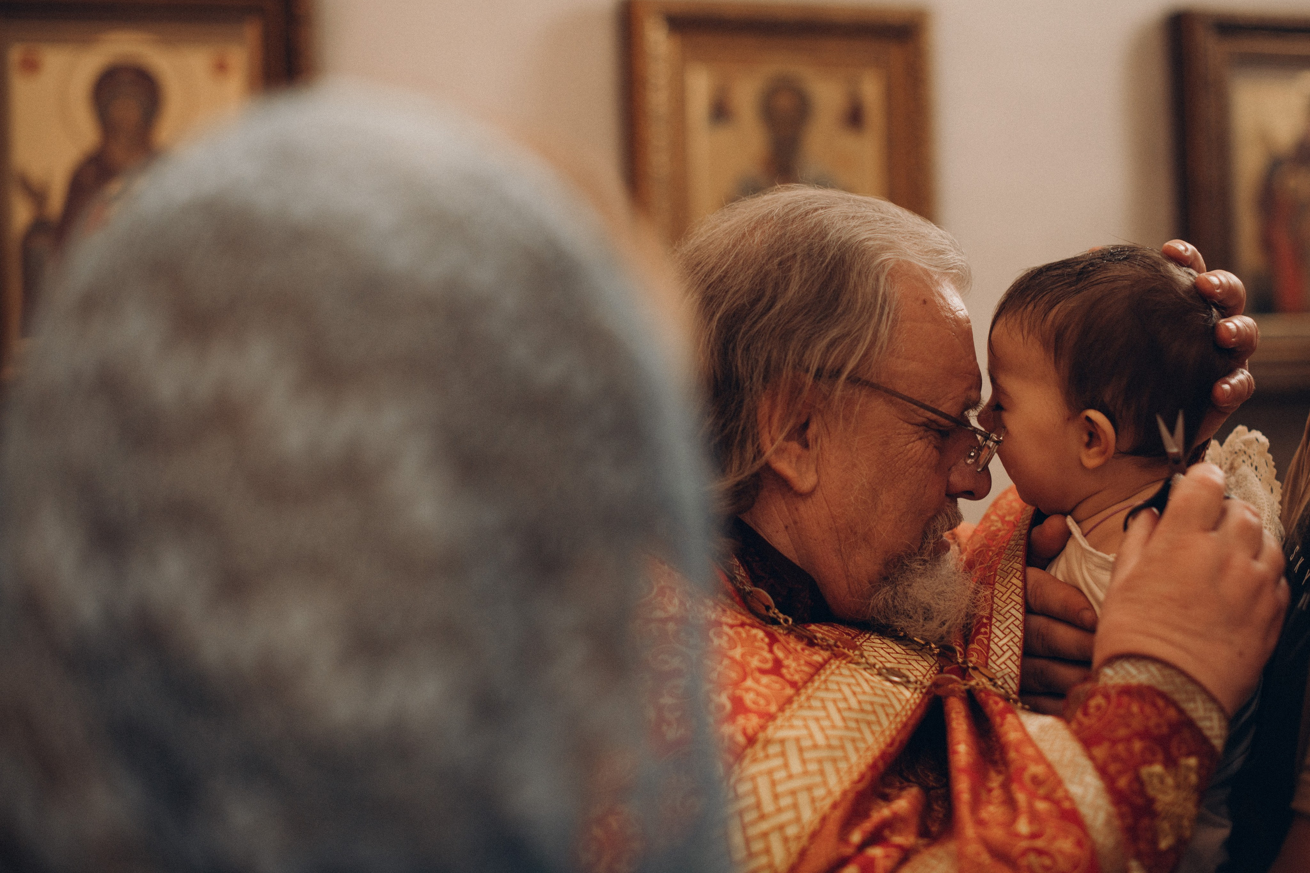 Крещение. Фотограф Алиса Чечина. Калуга. Товарково