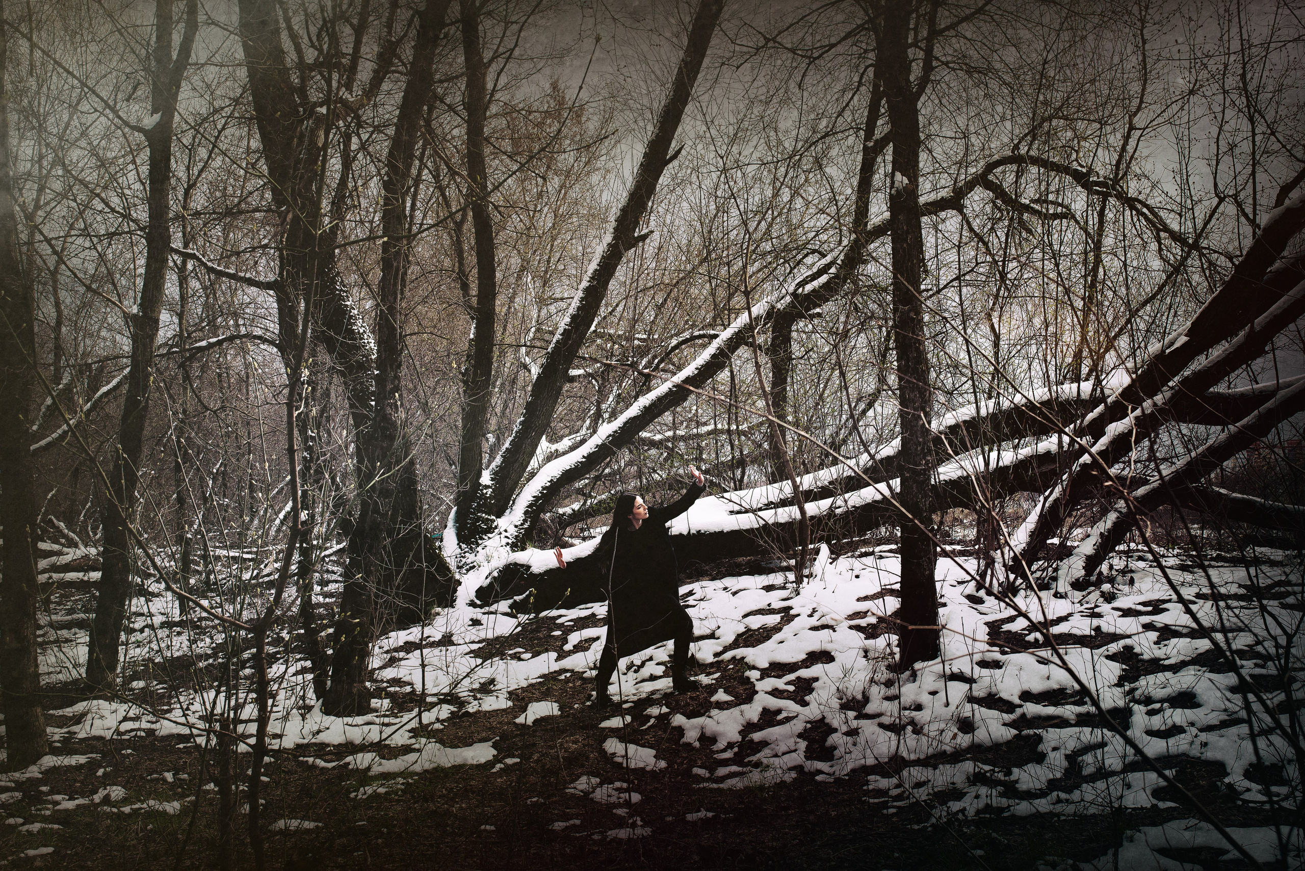Фототерапия -Босиком по снегу. Женский фотограф Крещение Венчание Москва Брянск