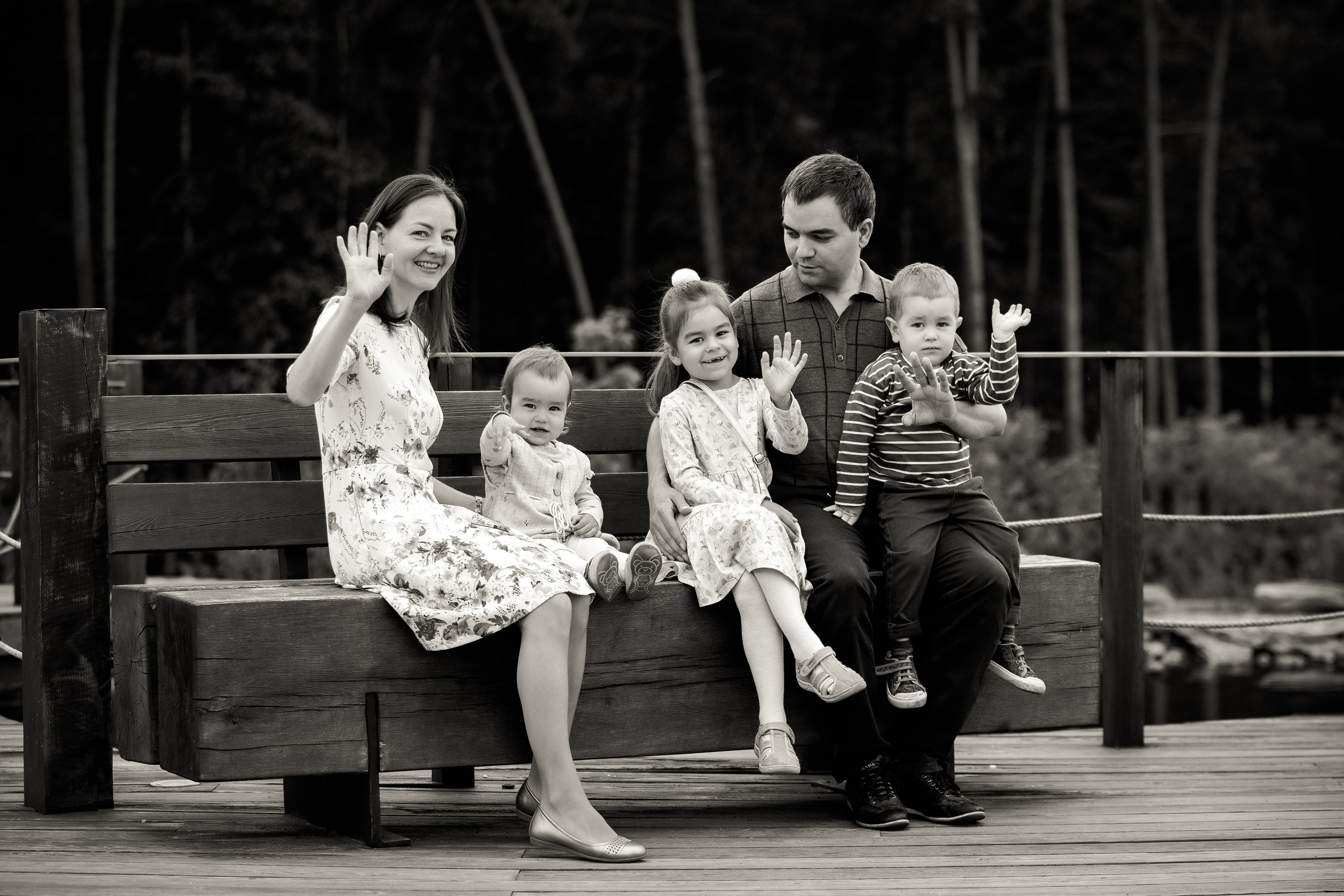 Мария Александр и их дети. Свадебный и семейный фотограф в Москве и Подмосковье Лариса Козлова