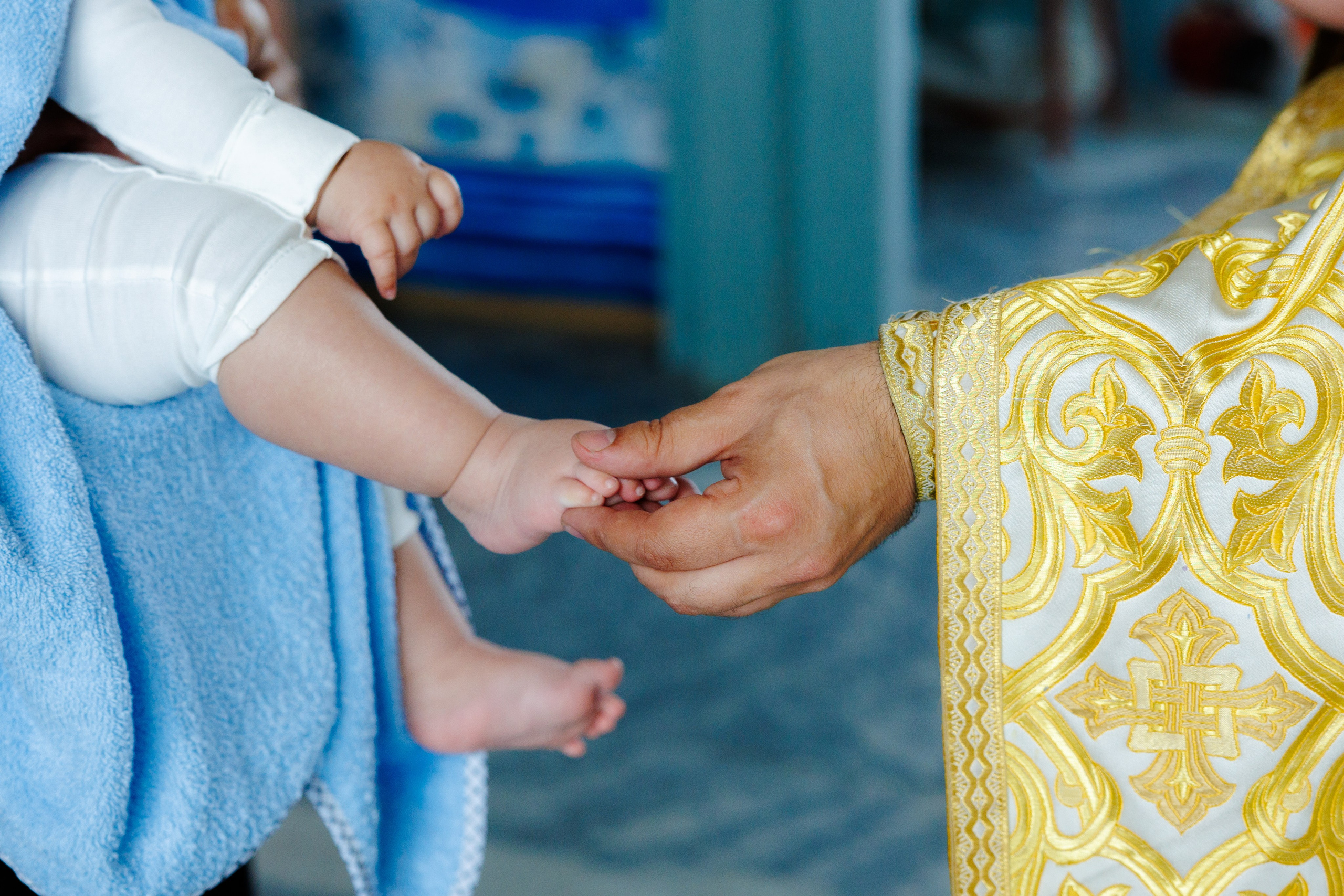 Крещение Михаила. Фотограф в Санкт-Петербурге Козырь Олеся