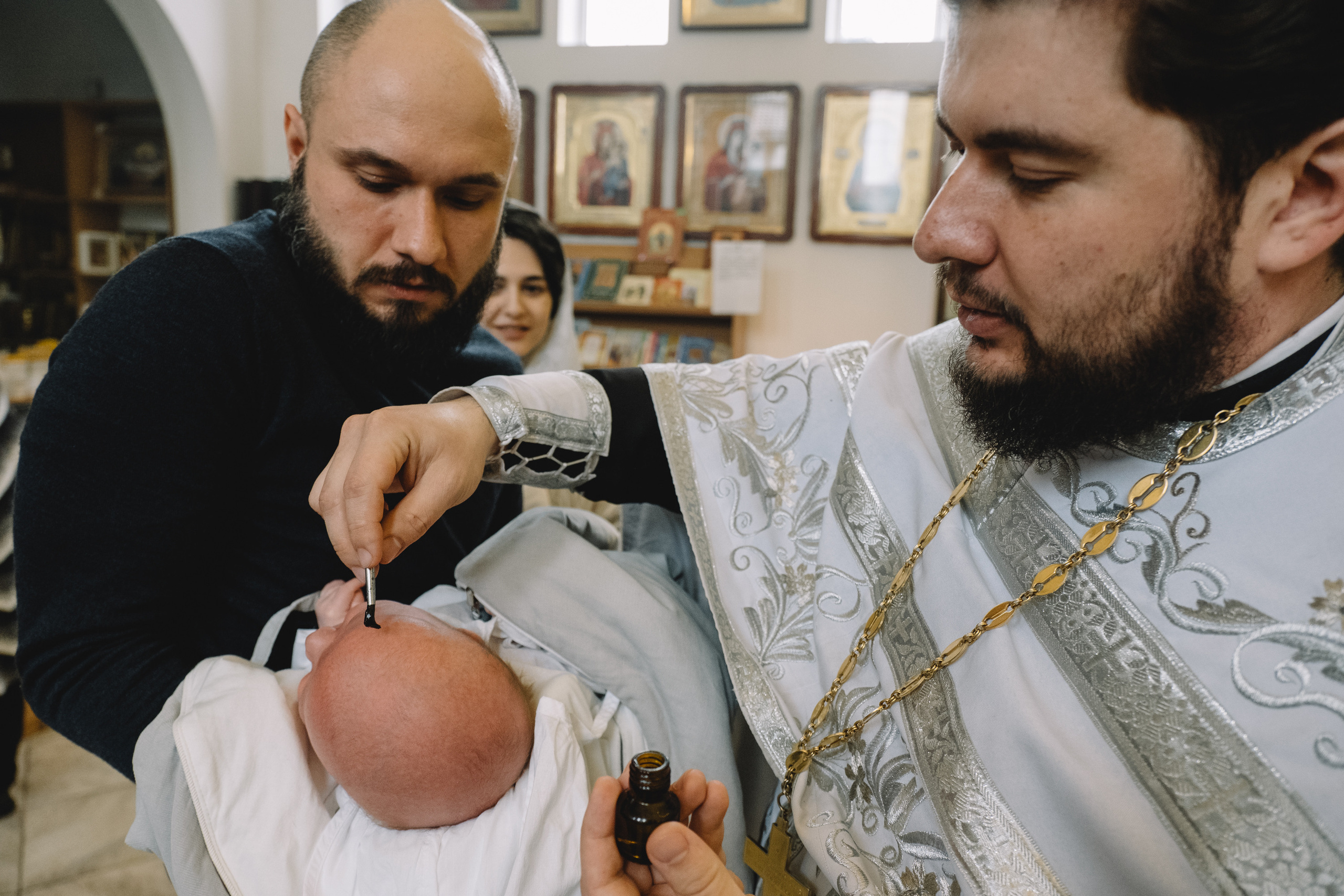 Пронзительный звон или как Павла крестили. Свадебный и семейный фотограф в Краснодаре
