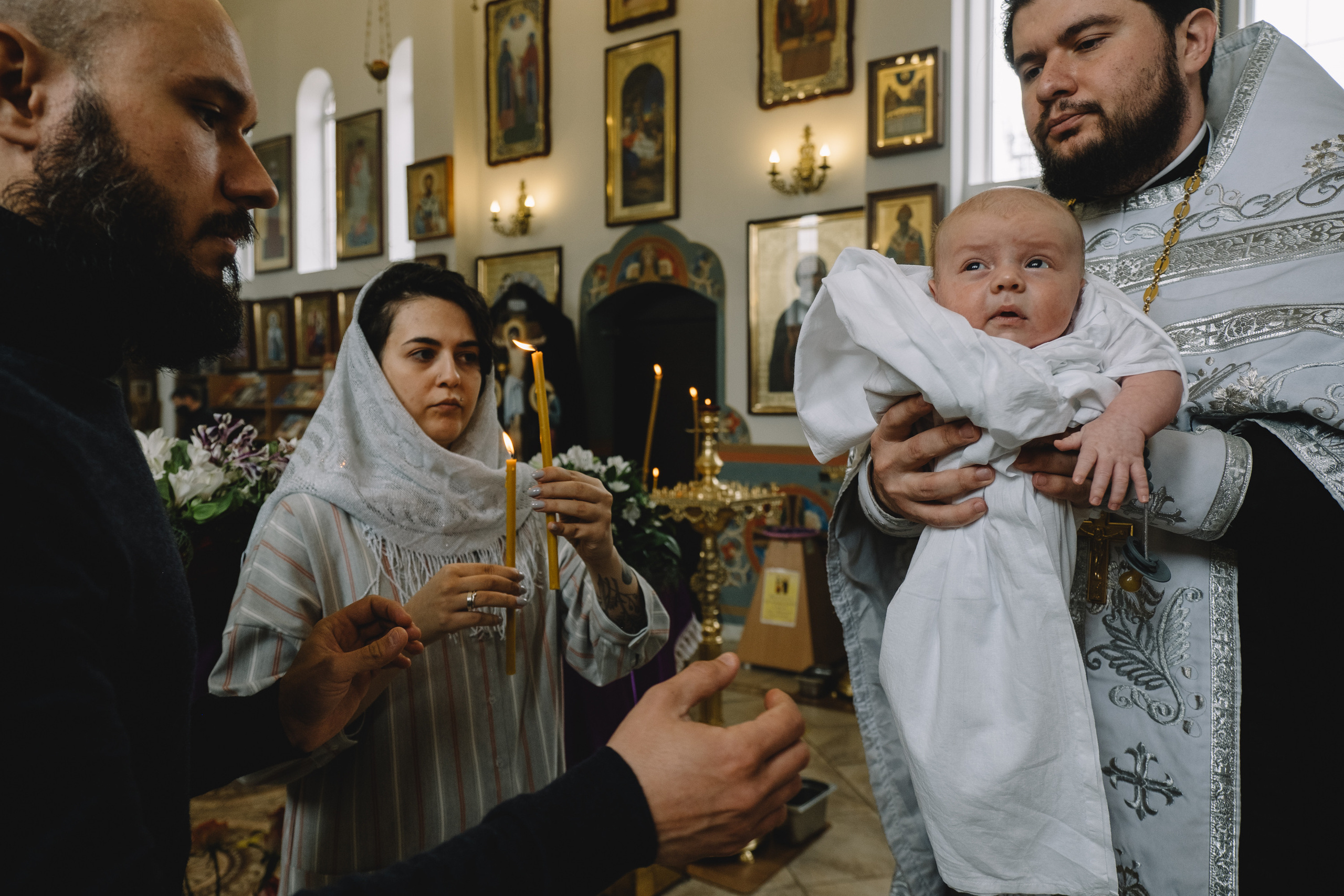 Пронзительный звон или как Павла крестили. Свадебный и семейный фотограф в Краснодаре
