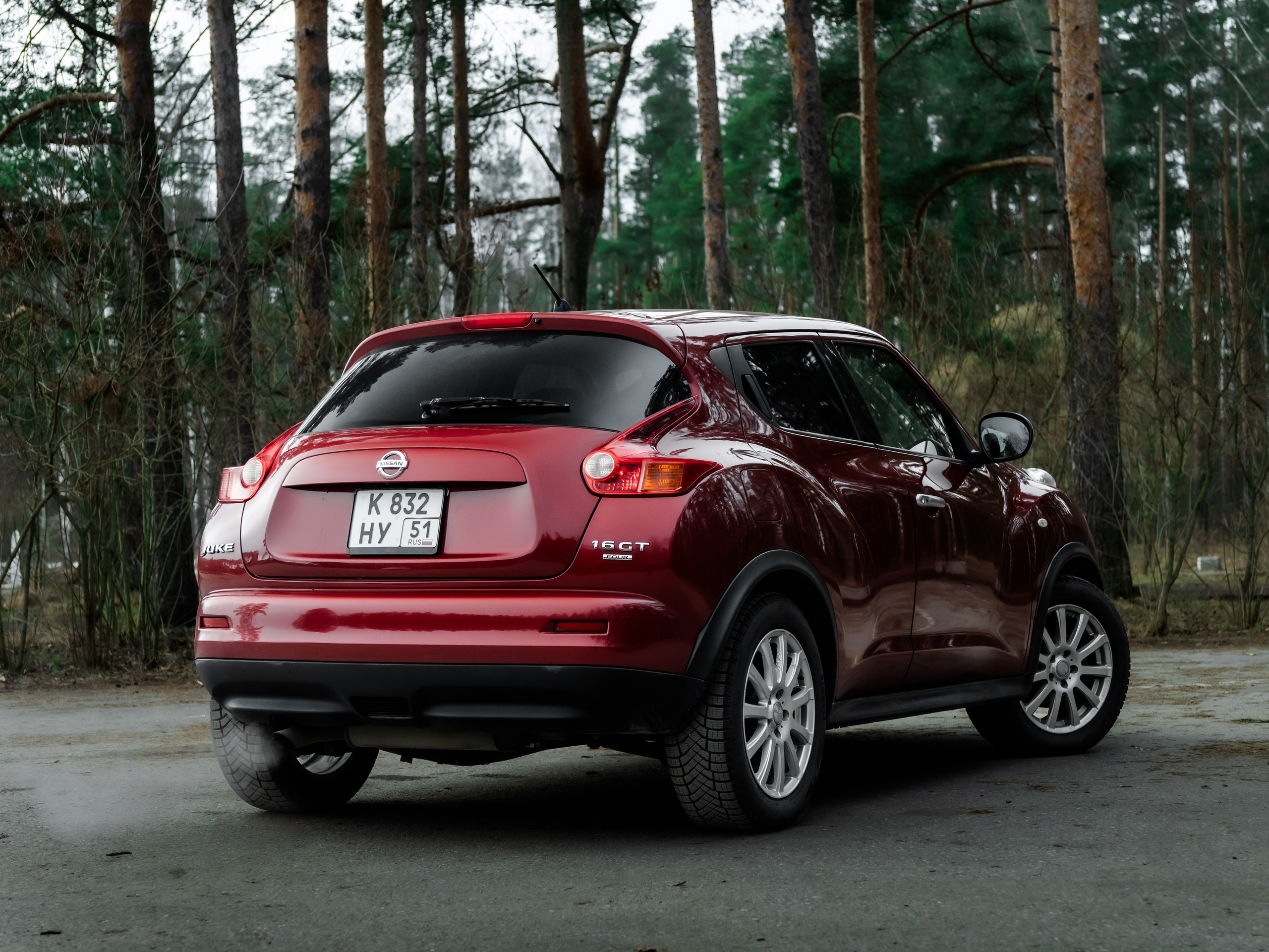 NISSAN JUKE JAPAN. Opasnophoto