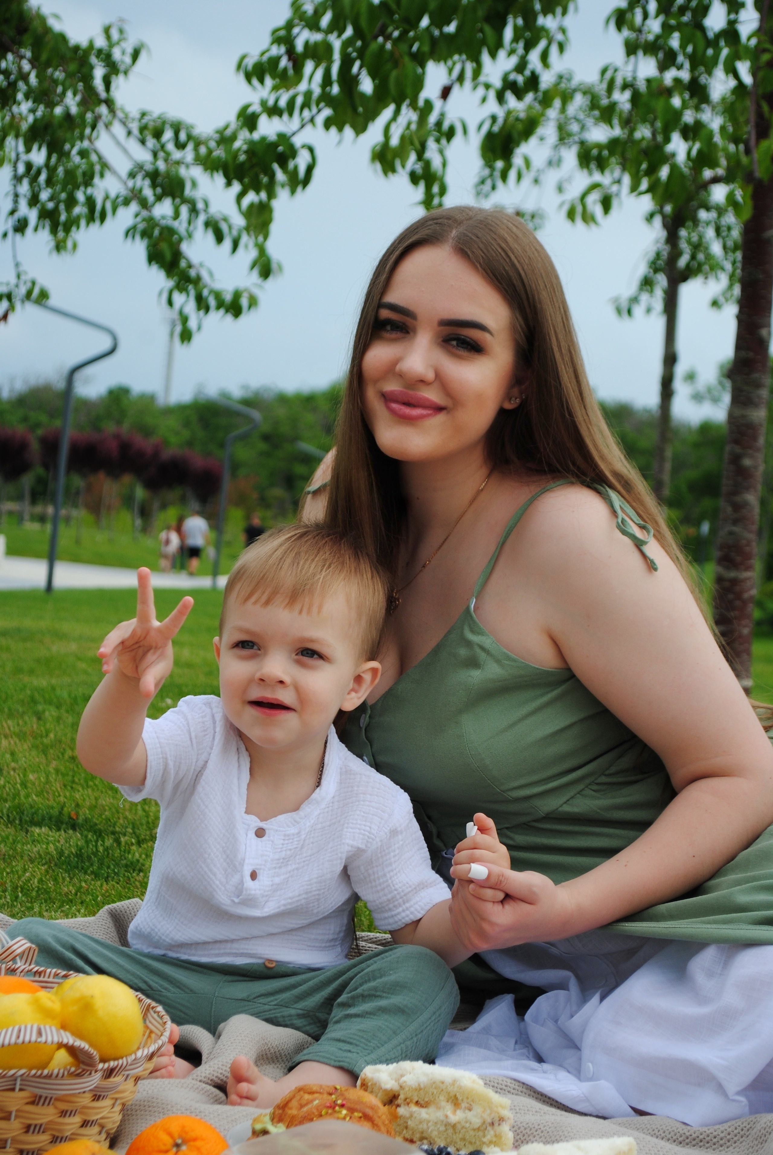 Настя и семья. Фотограф Мария Мусаелян