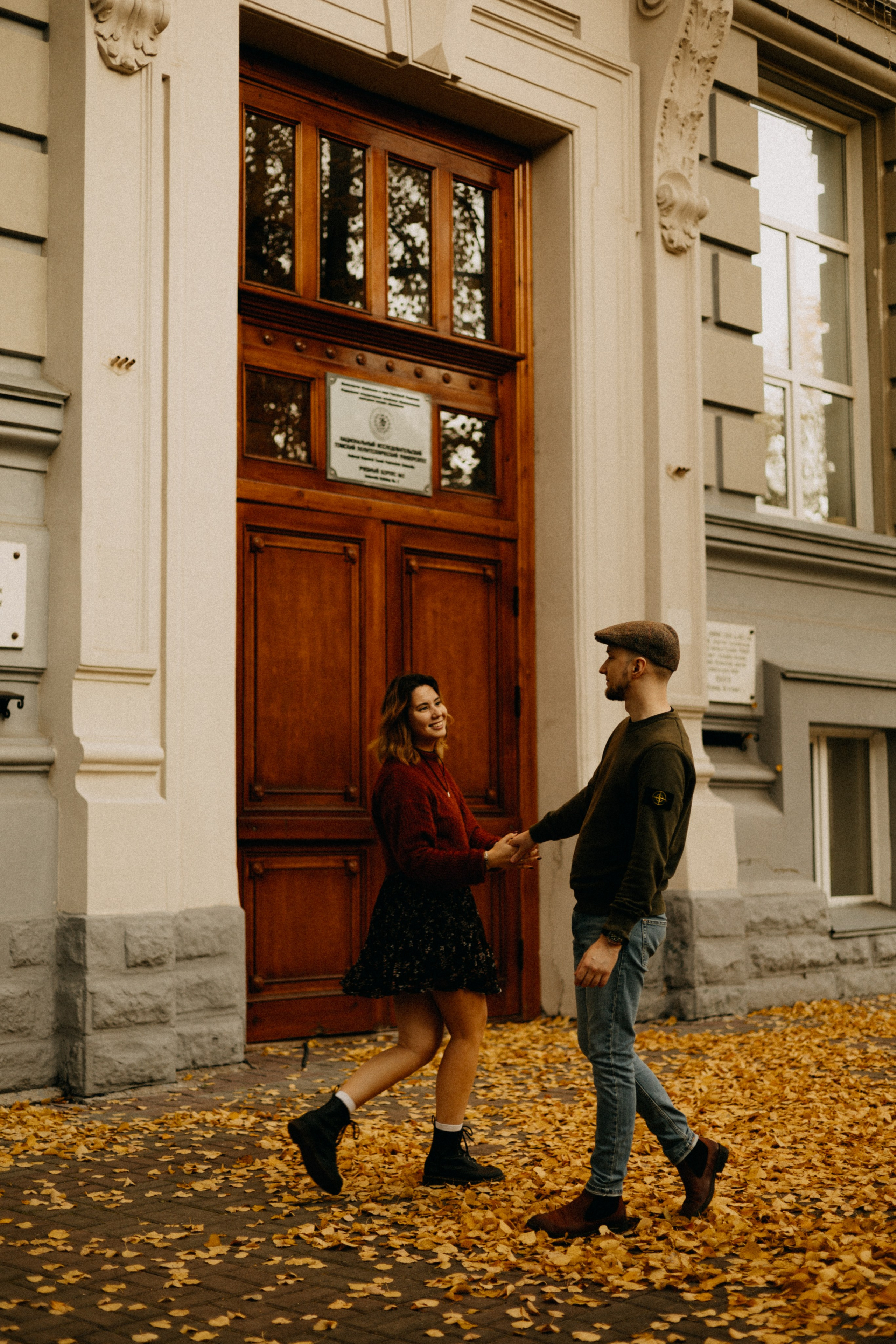 Прогулка втроём. Фотограф Настя Леонова