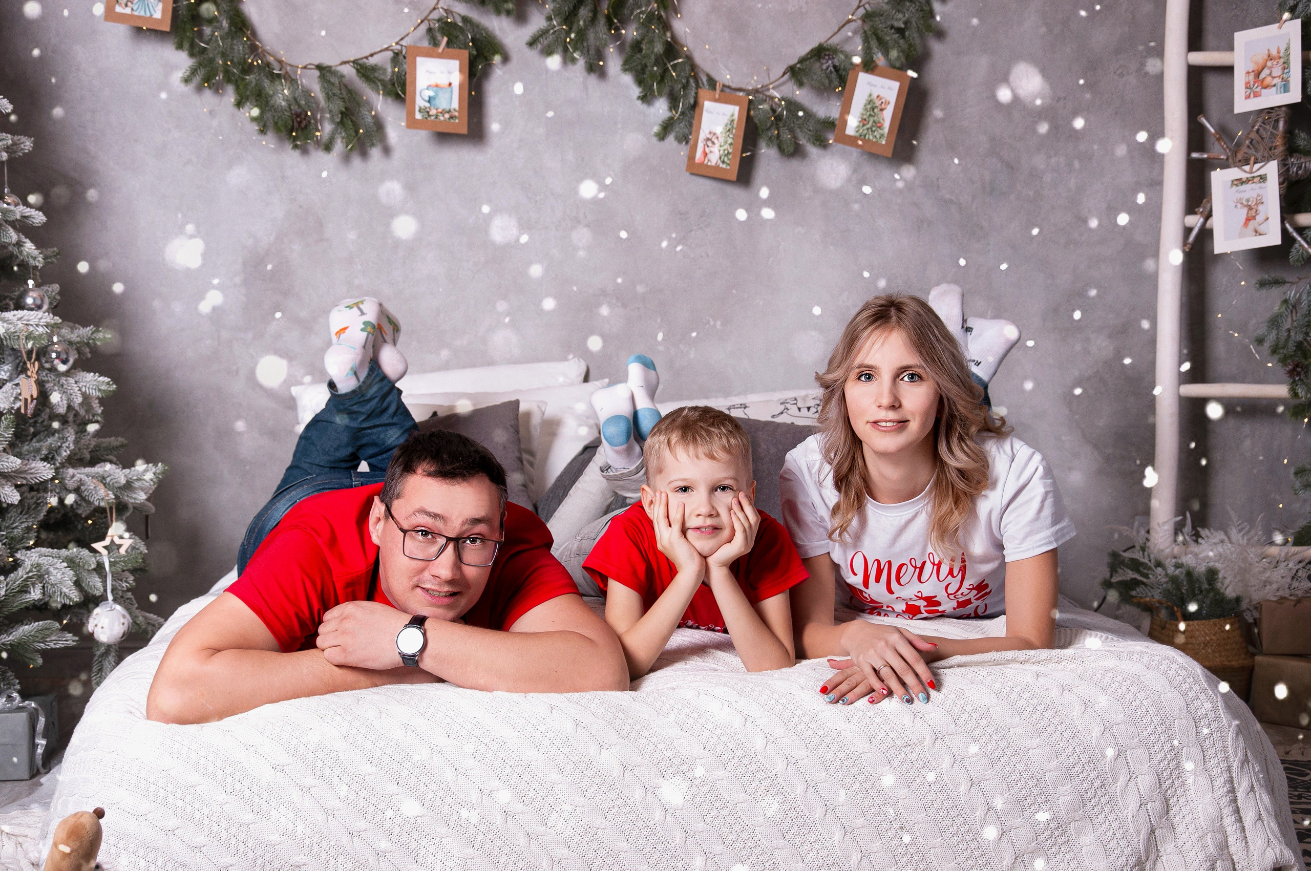 Новогодние съёмки в студиях. Семейный и свадебный фотограф Галина Абакумова, фотосессии в Белгороде