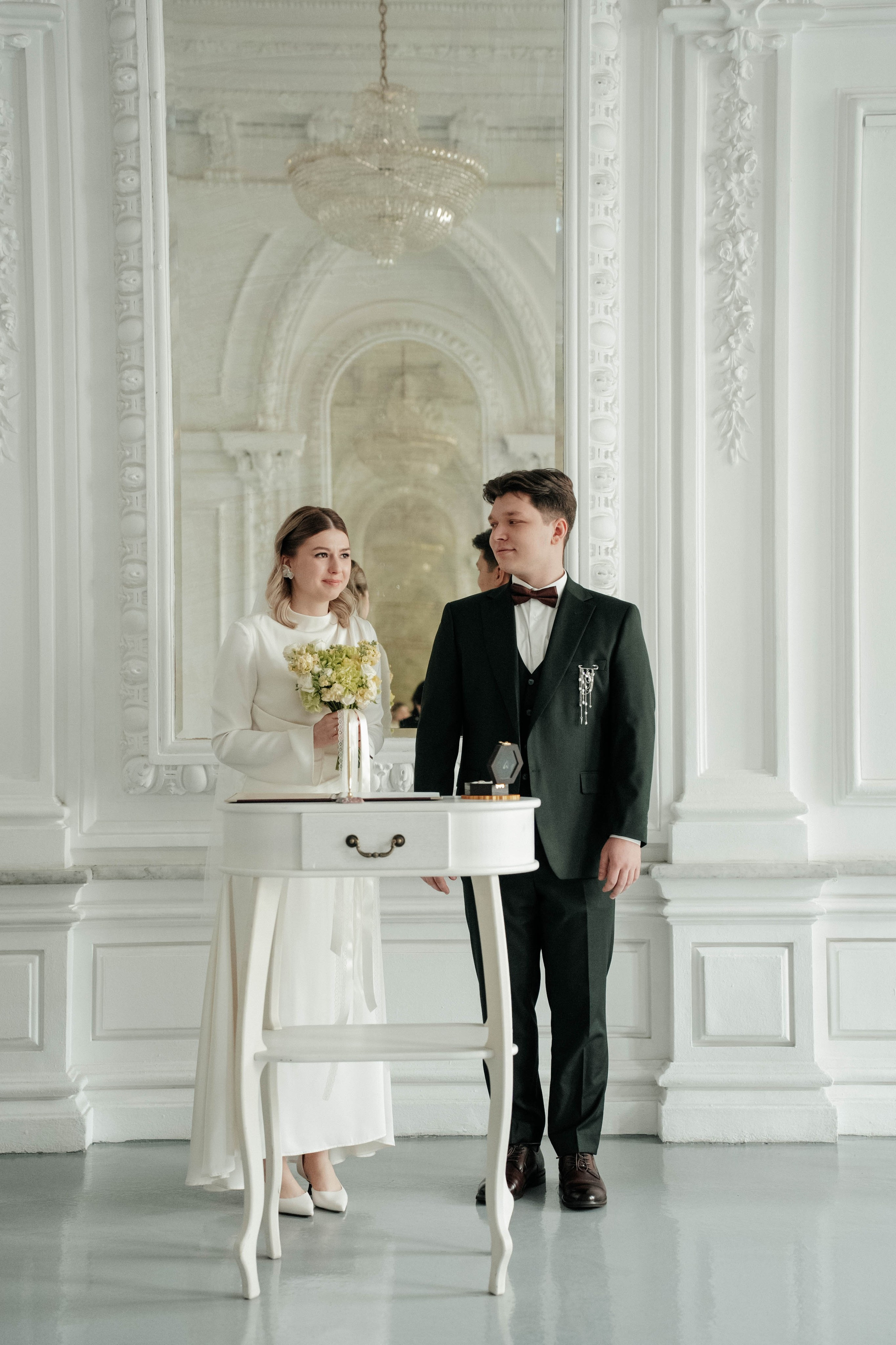 Евгений и Анастасия / Особняк Спиридонова, МГУ. Свадебный фотограф Москва Александра Аверкова