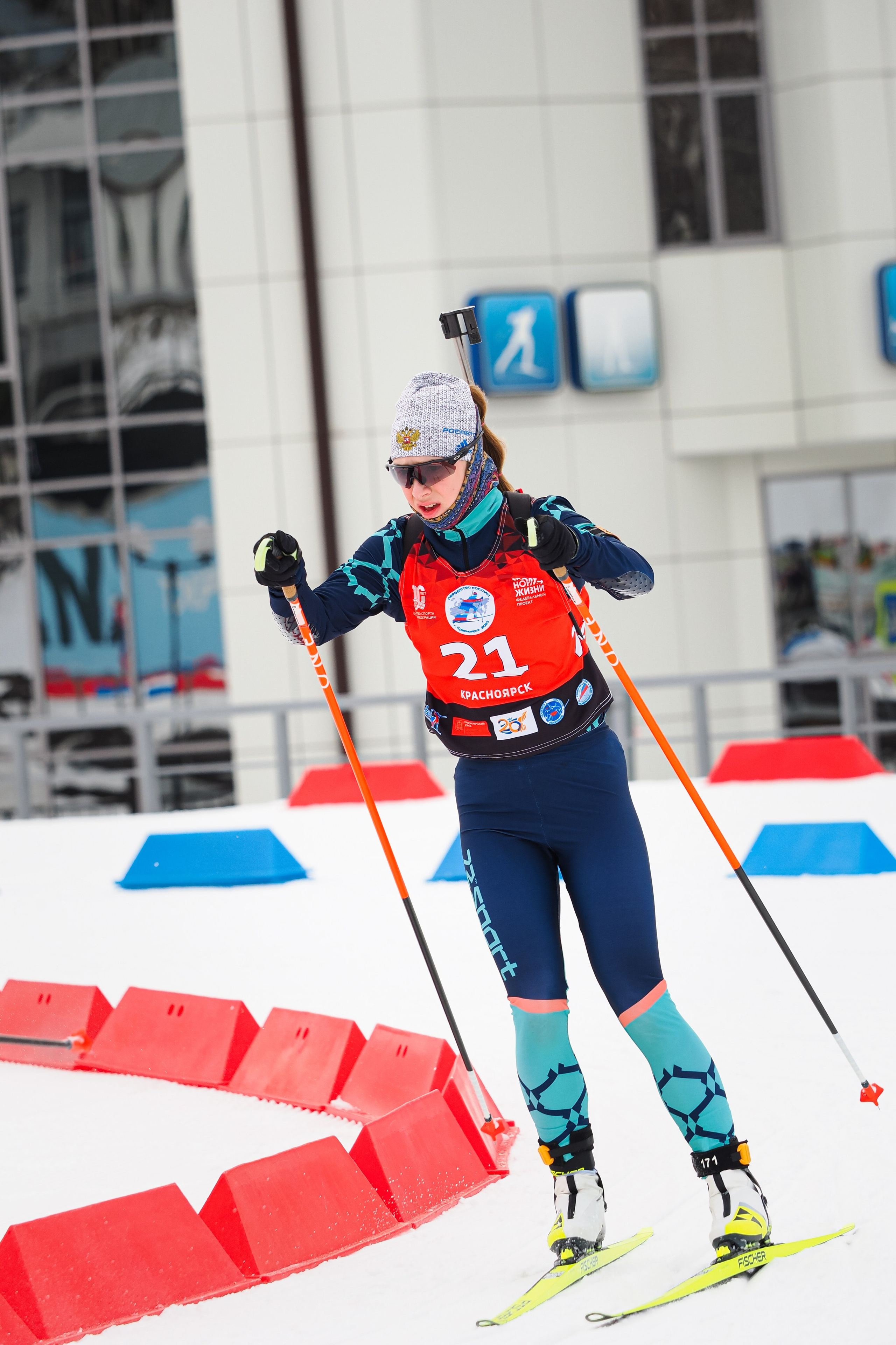 Биатлон / Первенство России. Репортажный фотограф Алексей Козьмин