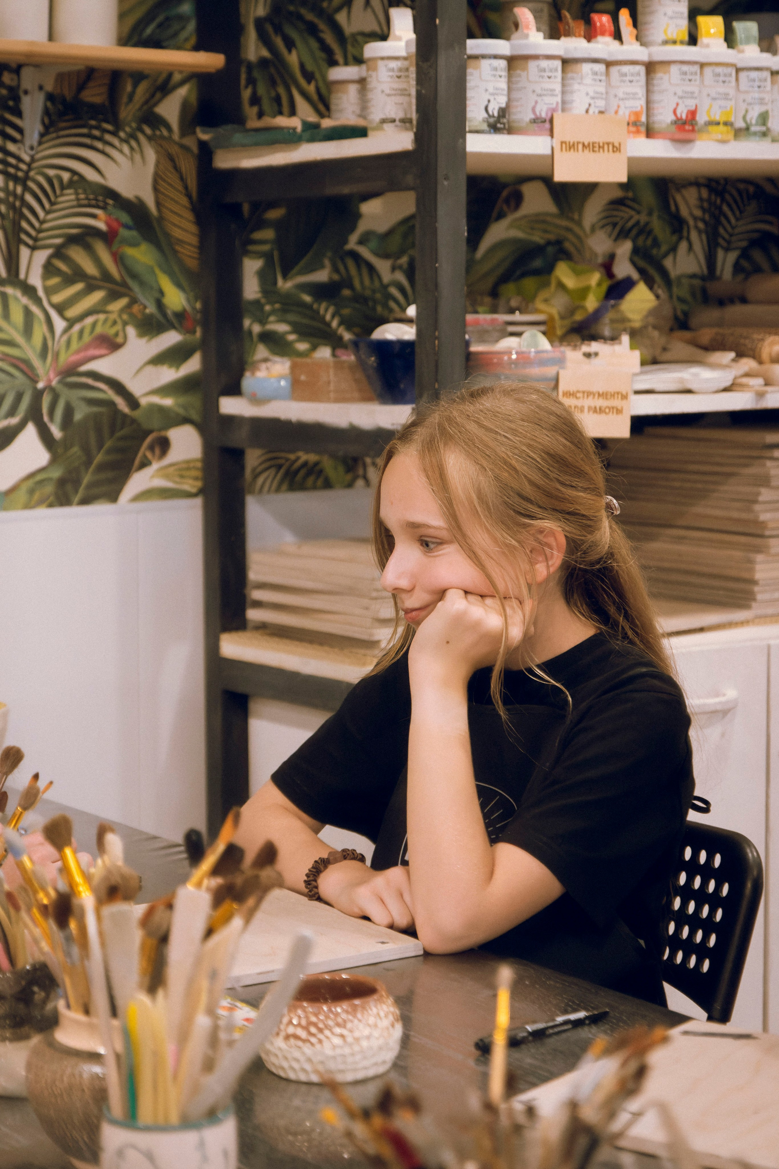 В гончарной мастерской. Плак или Квак