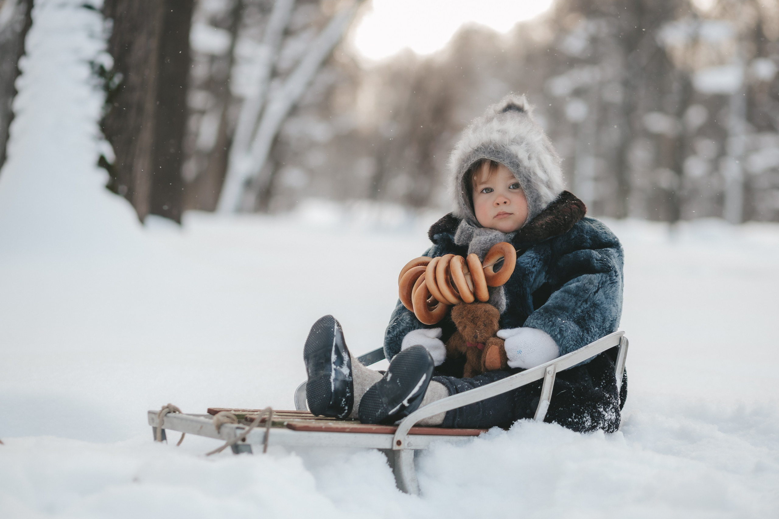 Фотосессия в стиле ретро (СССР). Детский фотограф, фотограф-анималист