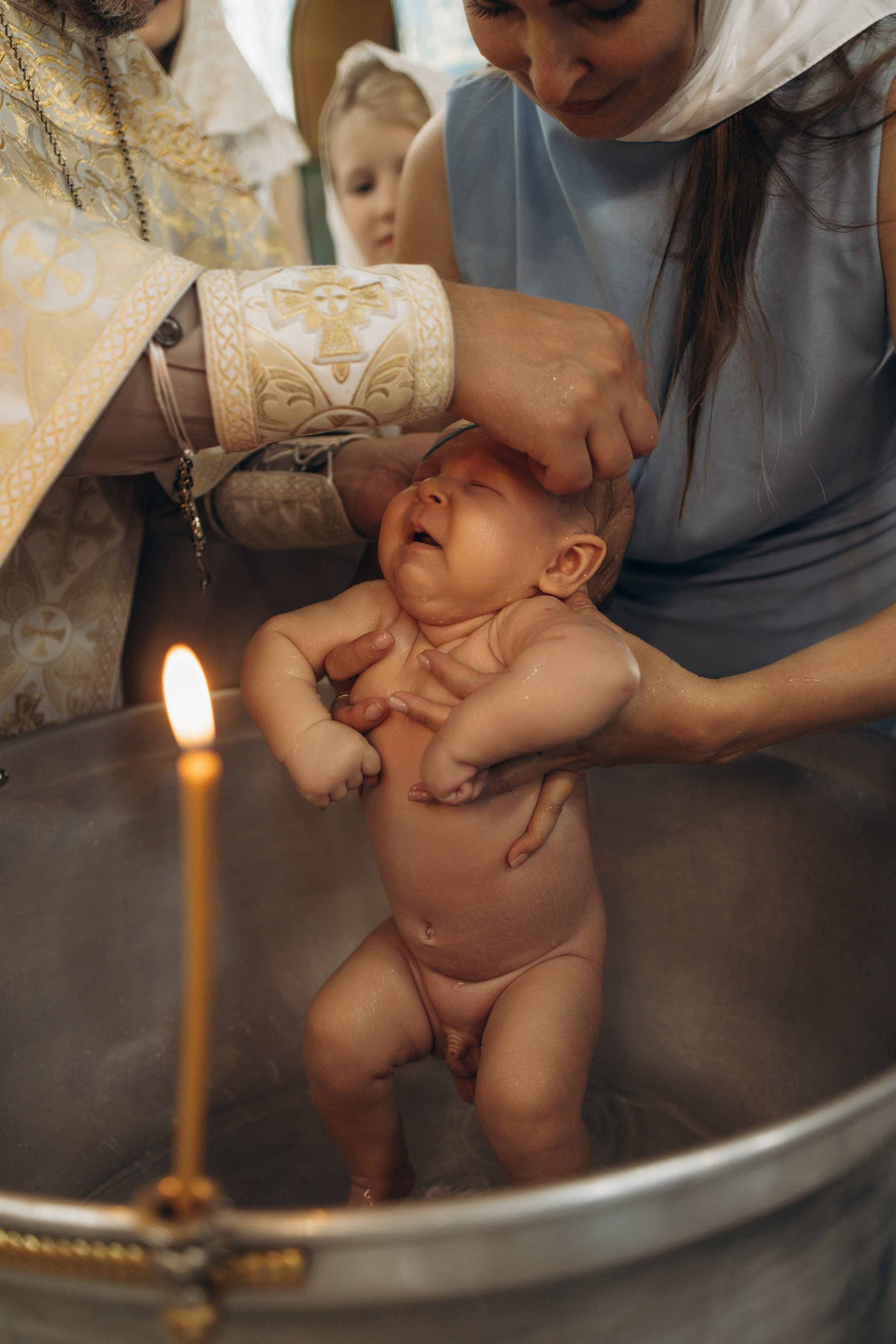 Крещение Ивана. Самый теплый фотограф в Краснодаре Рябоконь Ксения