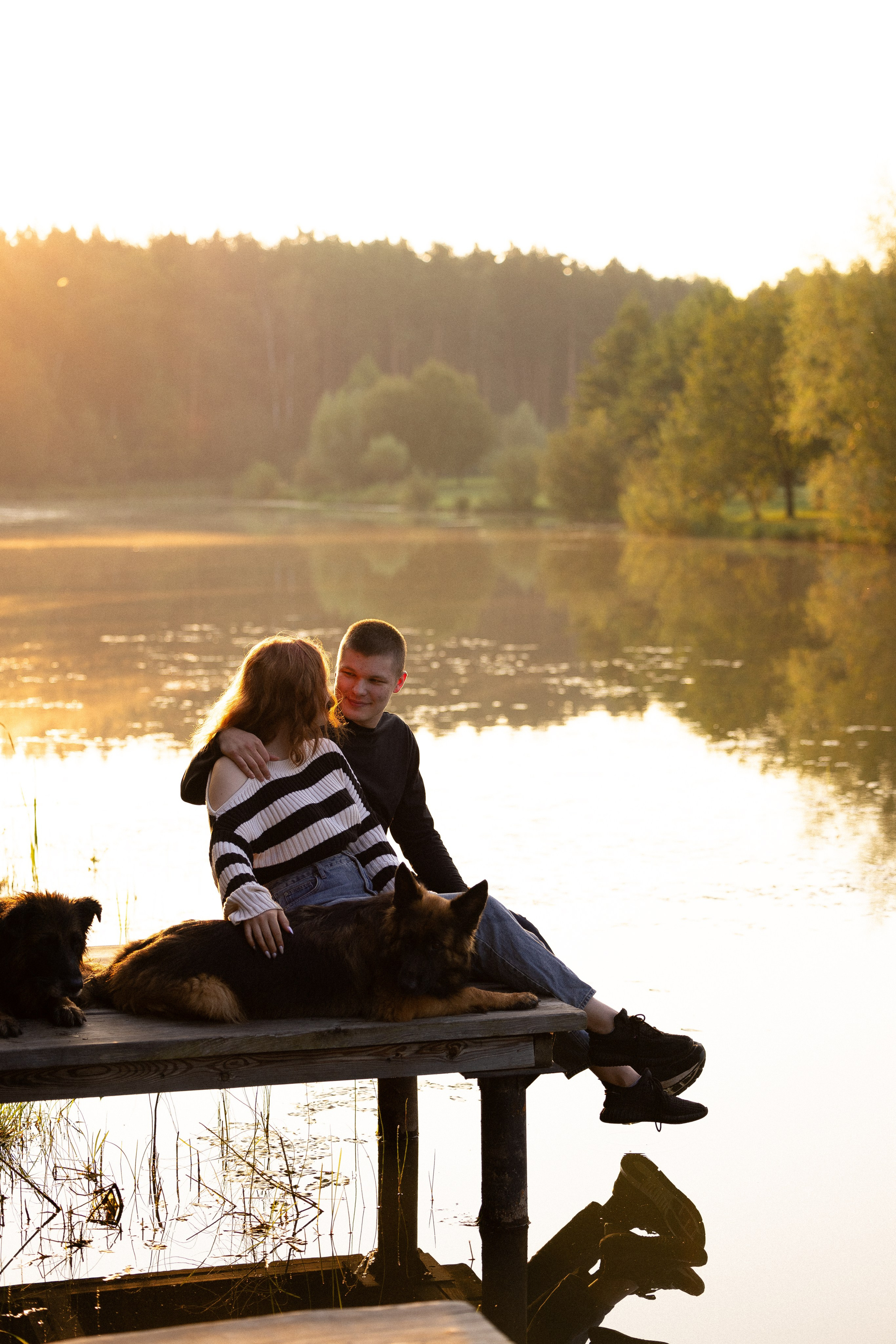 Алена, Матвей, Фанни и Фрея. Фотограф и видеограф анималист Аганина Дарья