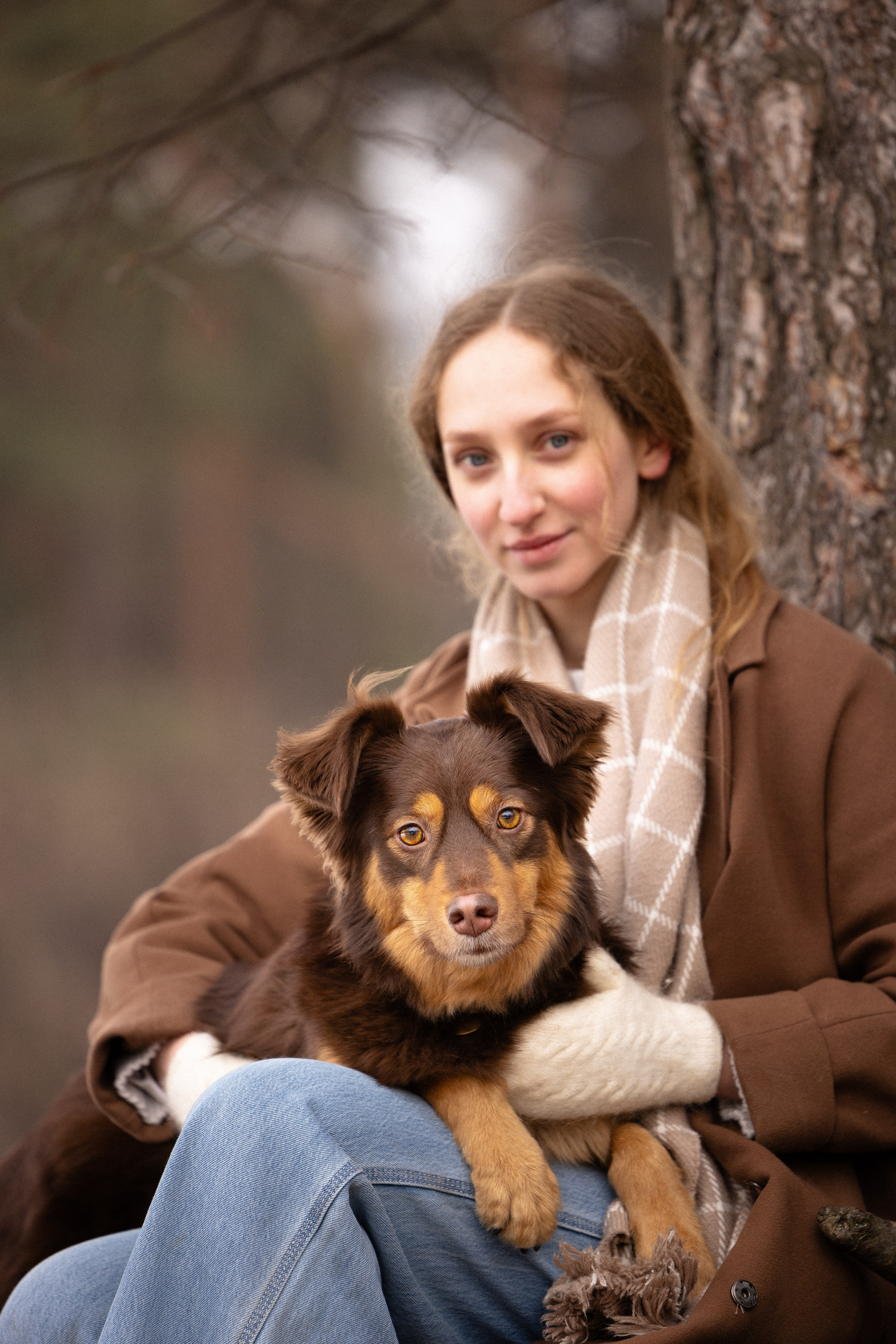 Катя и Мёд. Фотограф и видеограф анималист Аганина Дарья