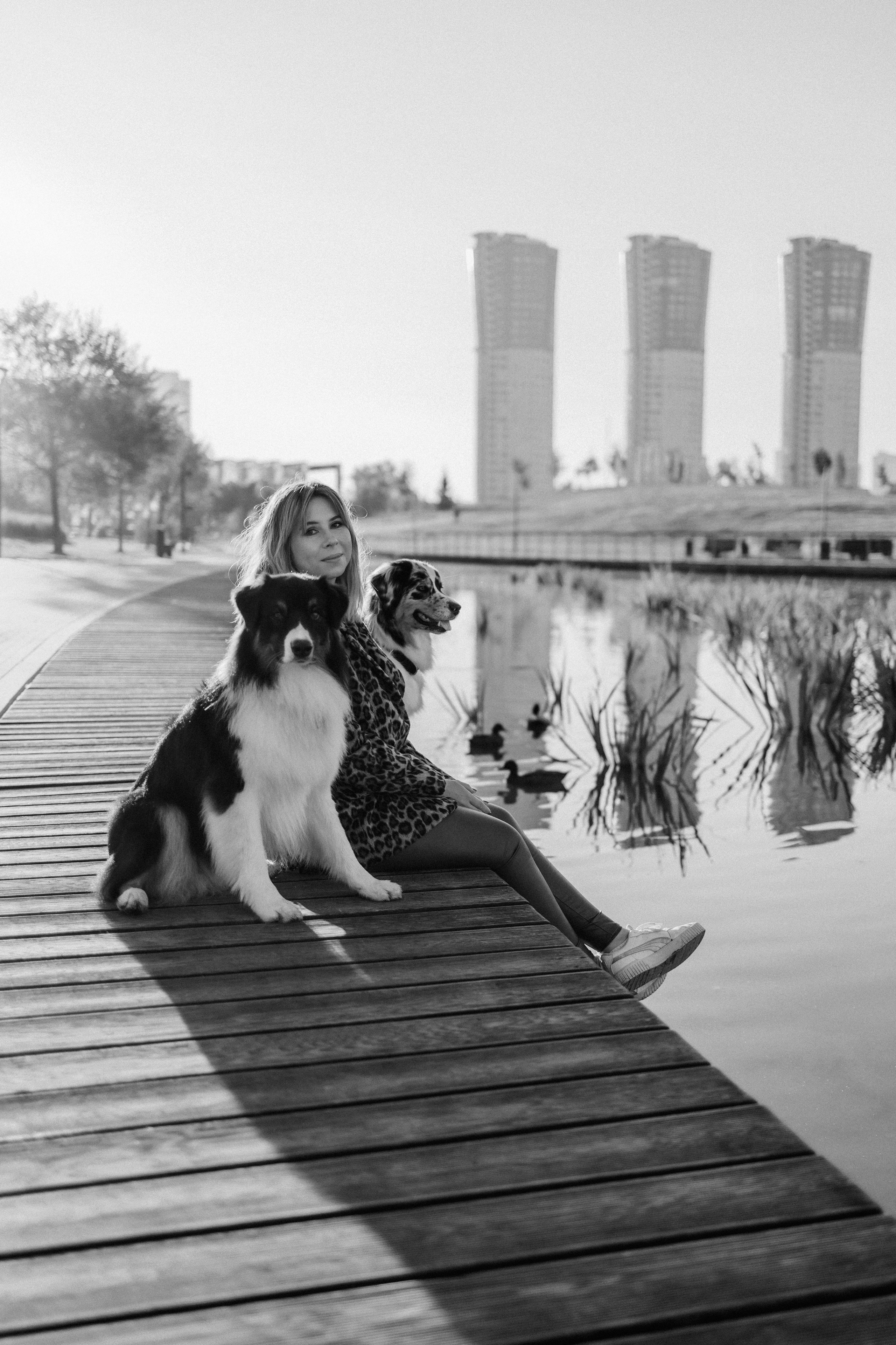 Аня, Чарли и Ева. Фотограф-анималист Елена Радченко, Москва