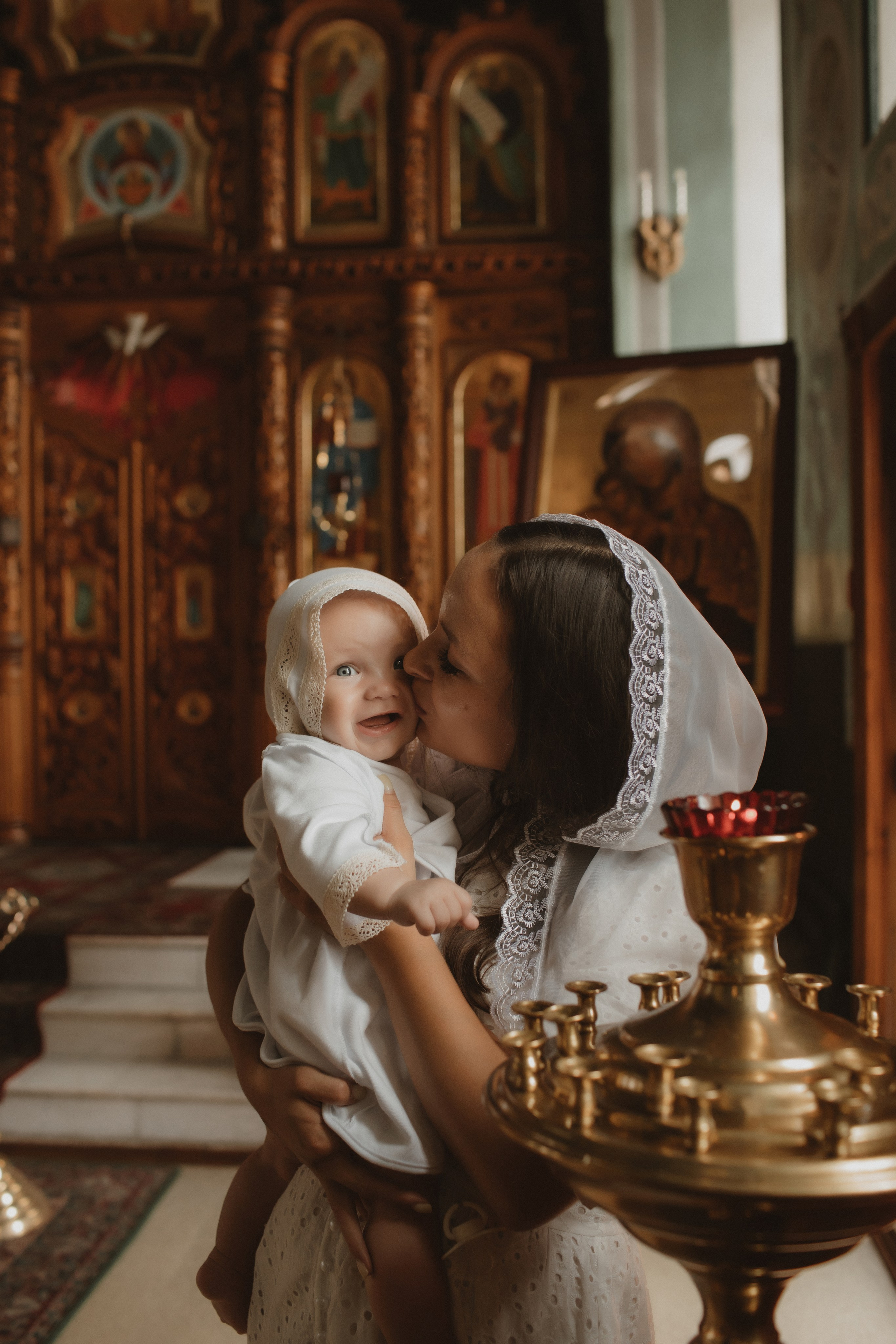 Крещение Марка. Семейный фотограф в Челябинске Ксения Зубкова