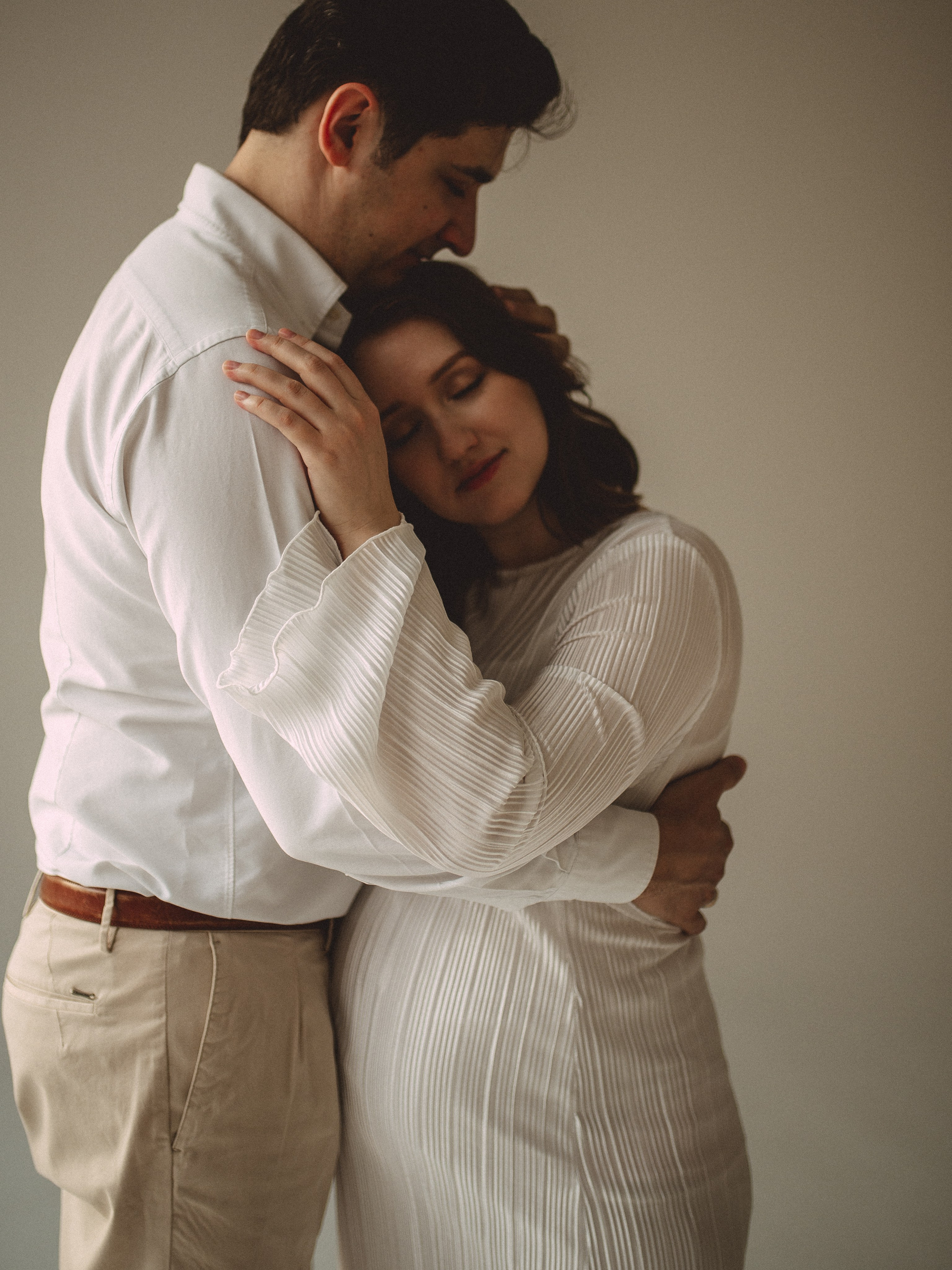 Фотосессия беременности в фотостудии. Семейная фотосессия Бутово Москва фотограф Алина Морщагина