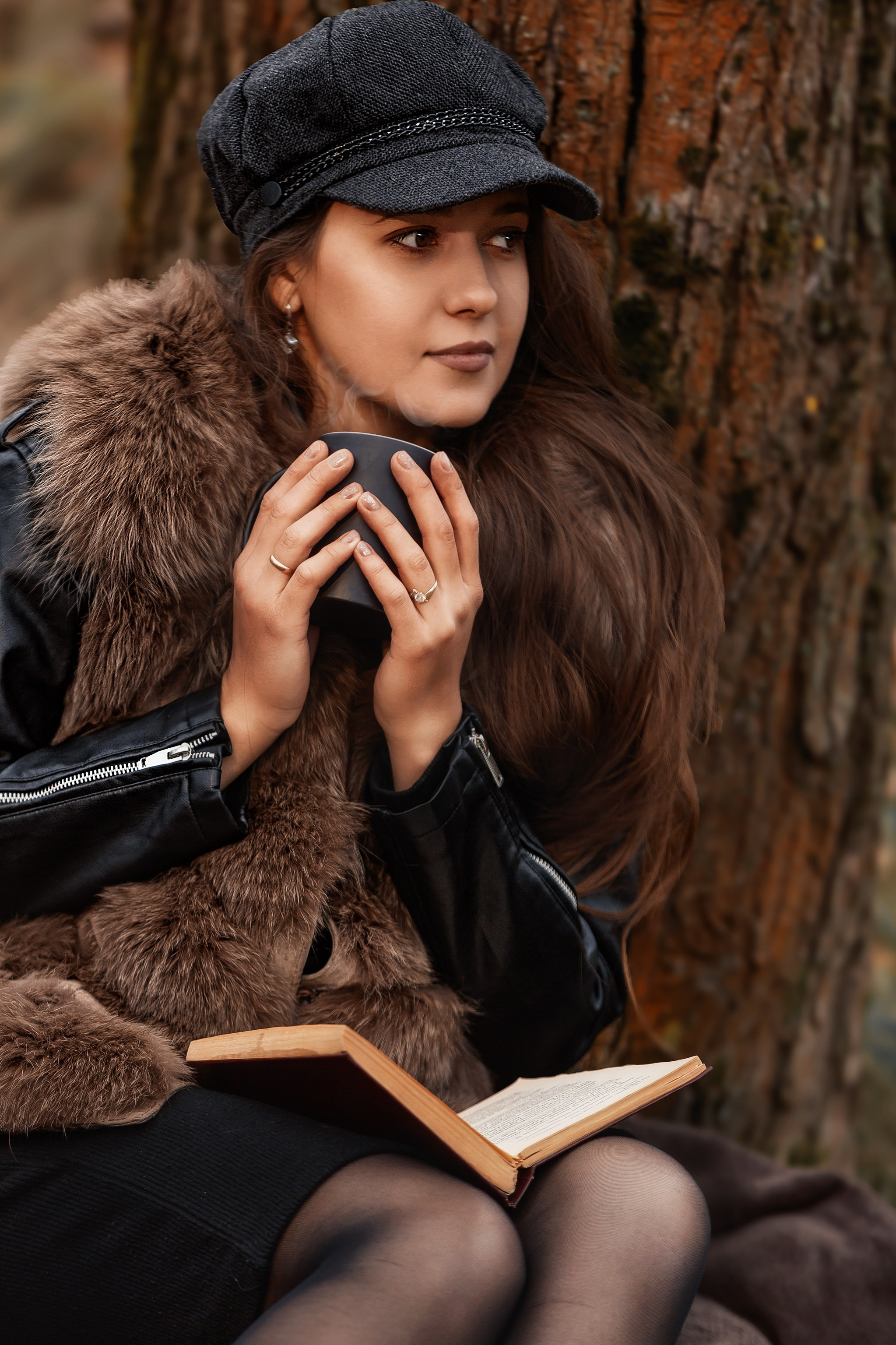 Осенняя фотосессия с девушкой в Барановичах. Свадебный фотограф в Барановичах Вячеслав Шах-Гусейнов, фотошкола