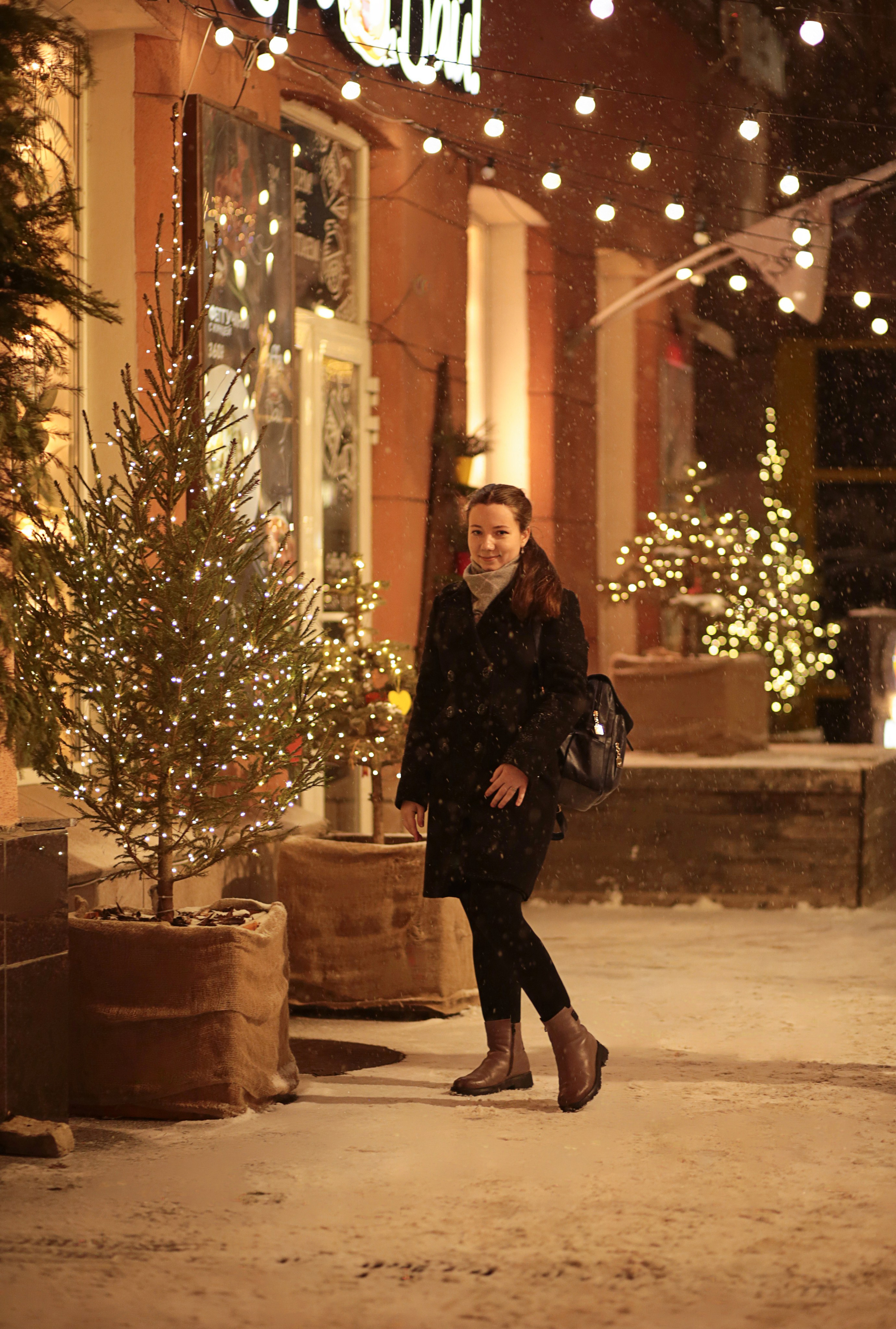 Городская прогулка перед Рождеством. Семейный фотограф в городе Саратове — Анна