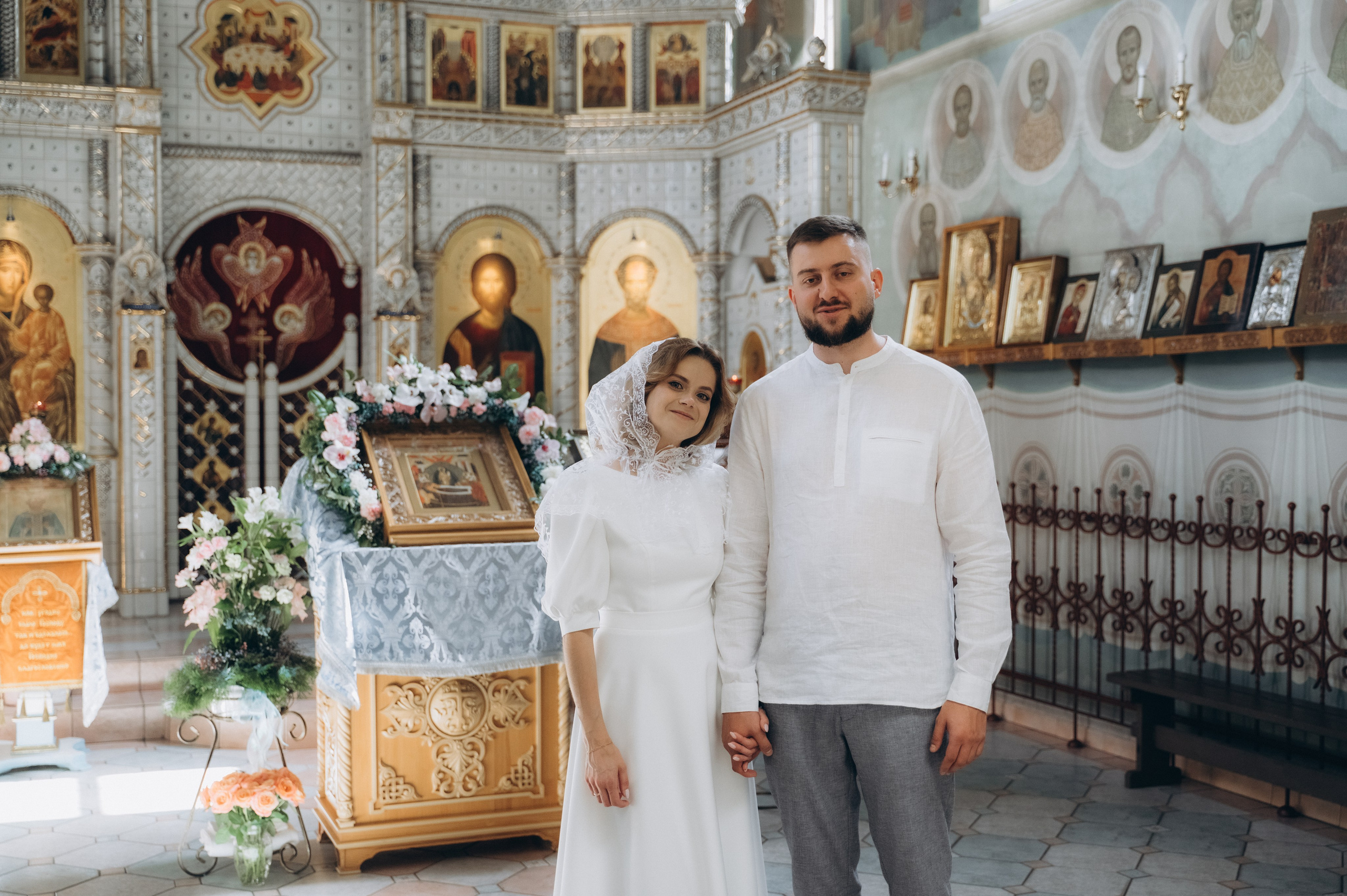Венчание Сергей и Юлия (Дом милосердия). Семейный фотограф в Минске Дарья Дреко