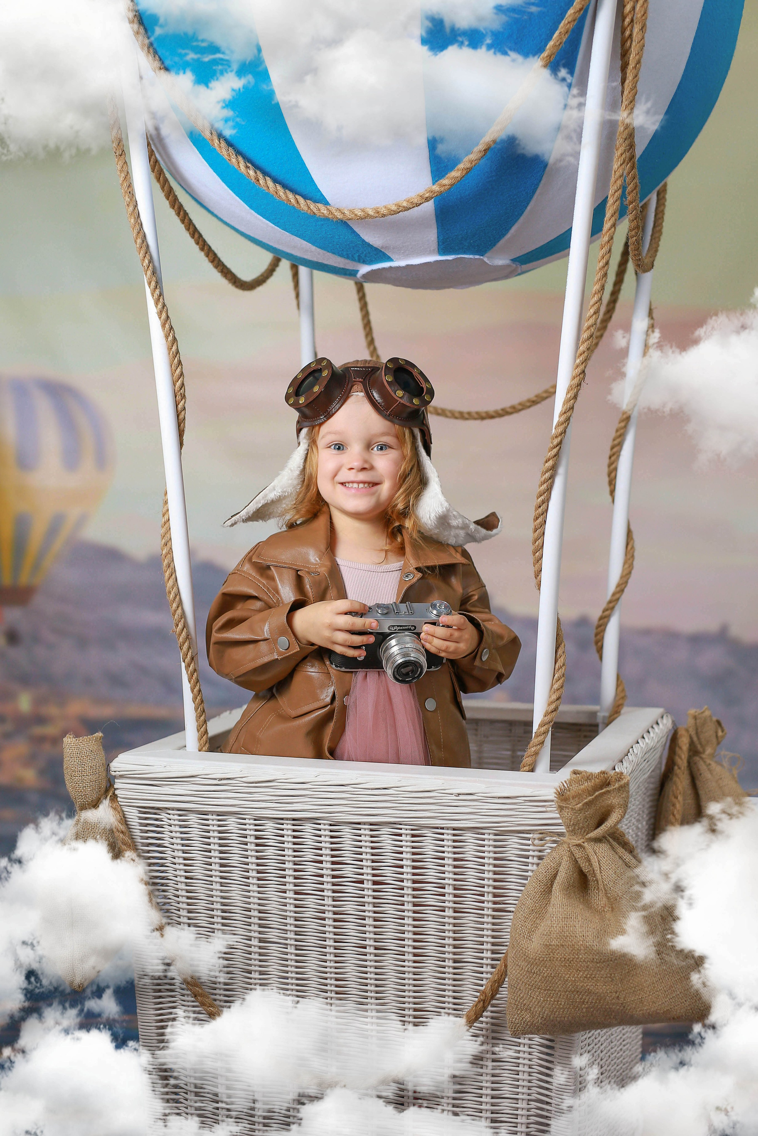 Фотосессия «На воздушном шаре» 2022. Фотограф в детский сад Елена Колчева Новокузнецк