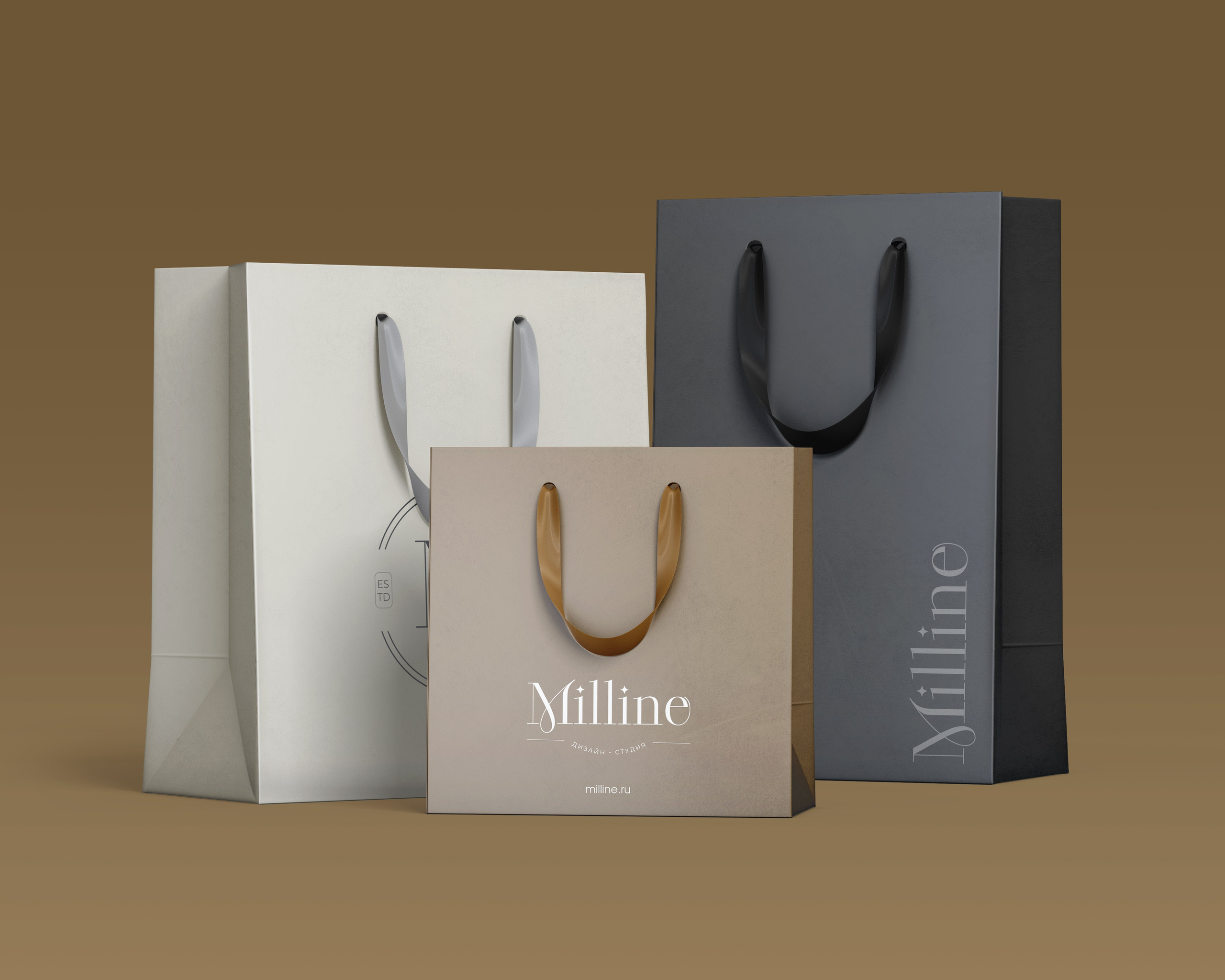 Milline — Студия дизайна. Лина Ивахник, графический и бренд — дизайнер