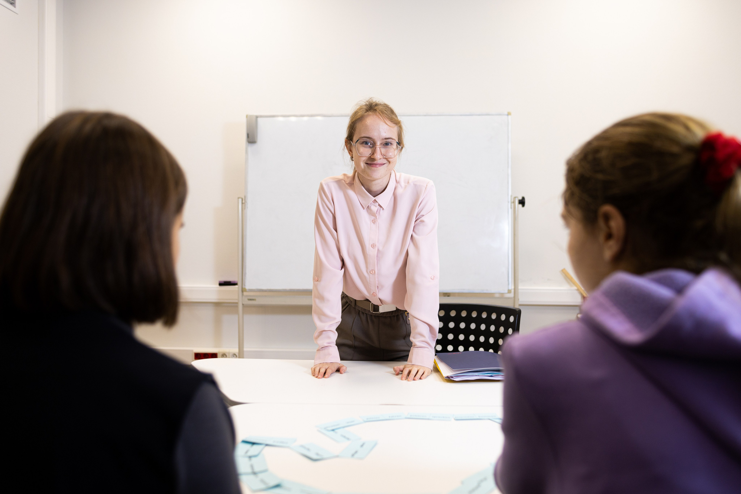 Занятия в Deutsch-Klub и d.English