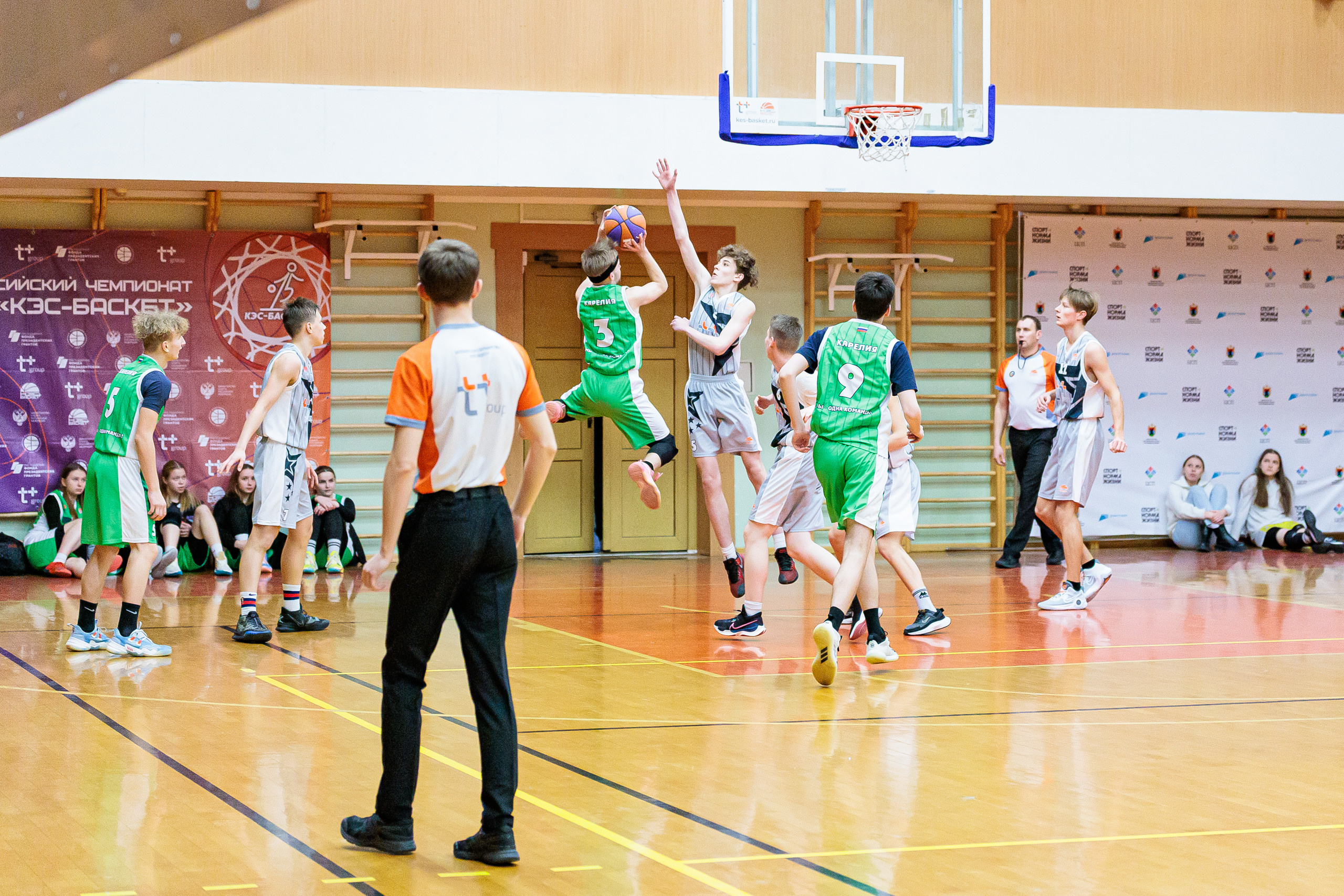 Баскетбол. Спортивный репортаж