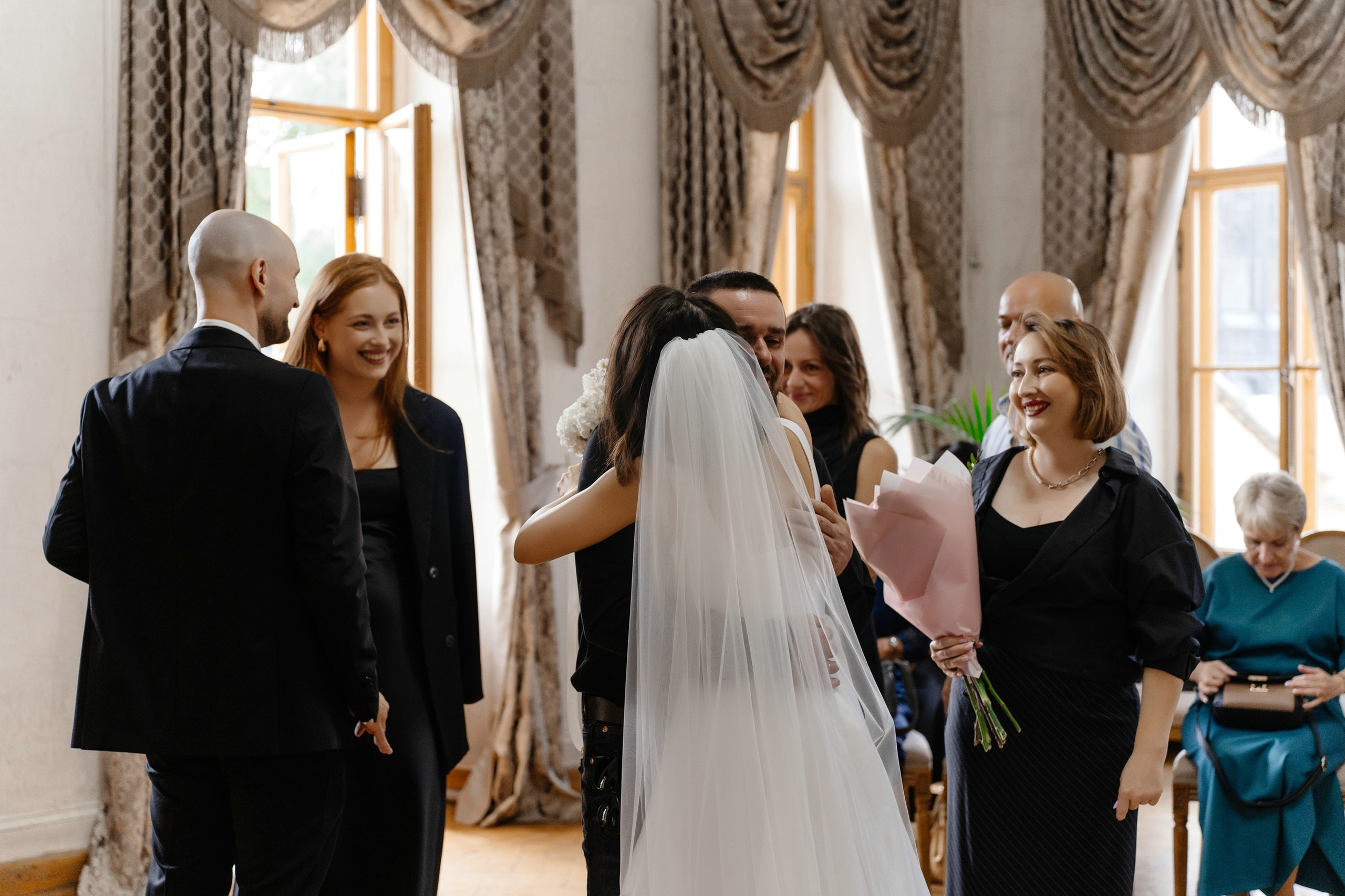 Регистрация брака в библиотеке Пушкина. Свадебный и семейный фотограф в Москве Светлана Зоткина