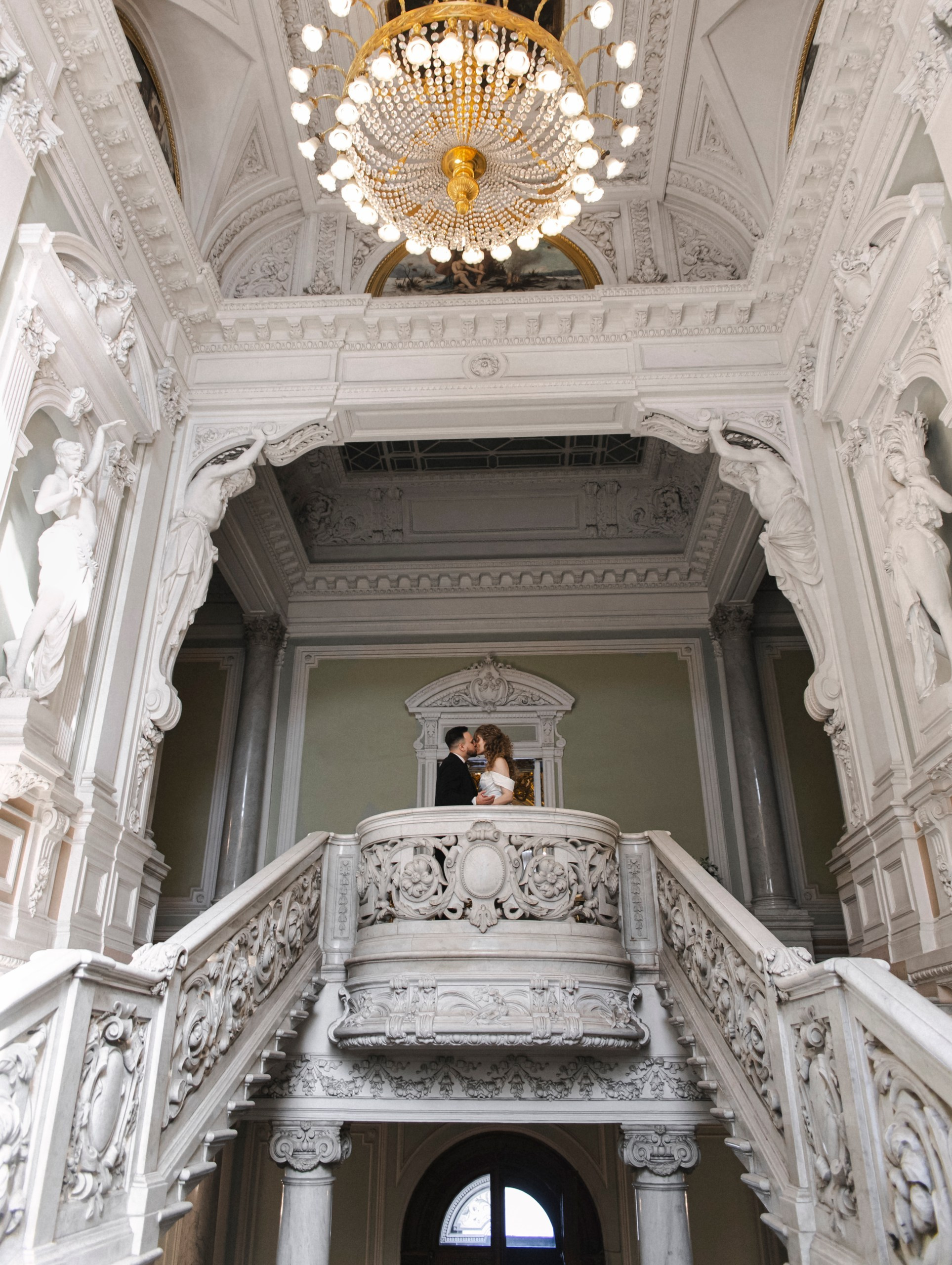 Свадебная съемка в музее Штиглица. Фотограф СПБ Засорина Юлия