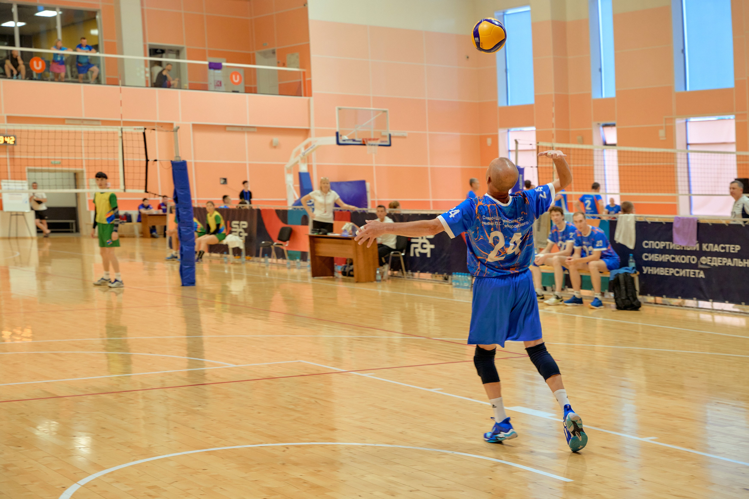 Спартакиада Группы РУСГИДРО | Волейбол. Александр Сазонов Красноярск