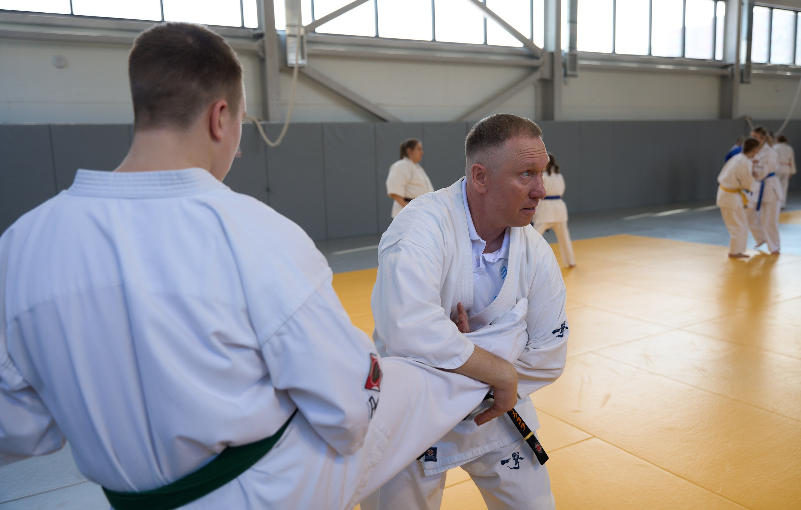 Открытие центров спортивных единоборств «Сокол» Красноярск/Дивногорск. Александр Сазонов Красноярск